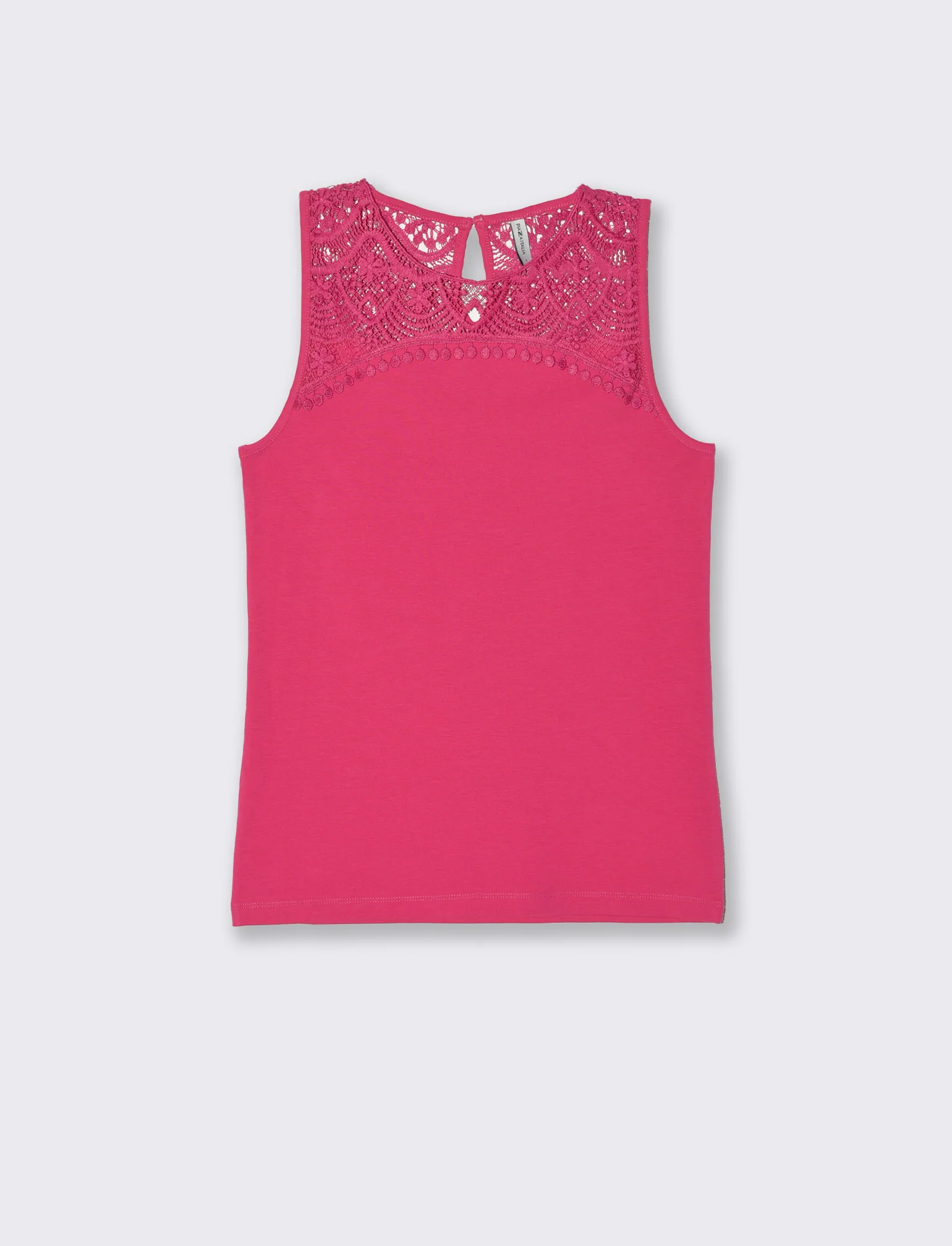 Top con pizzo da donna - Fuxia - Image 4