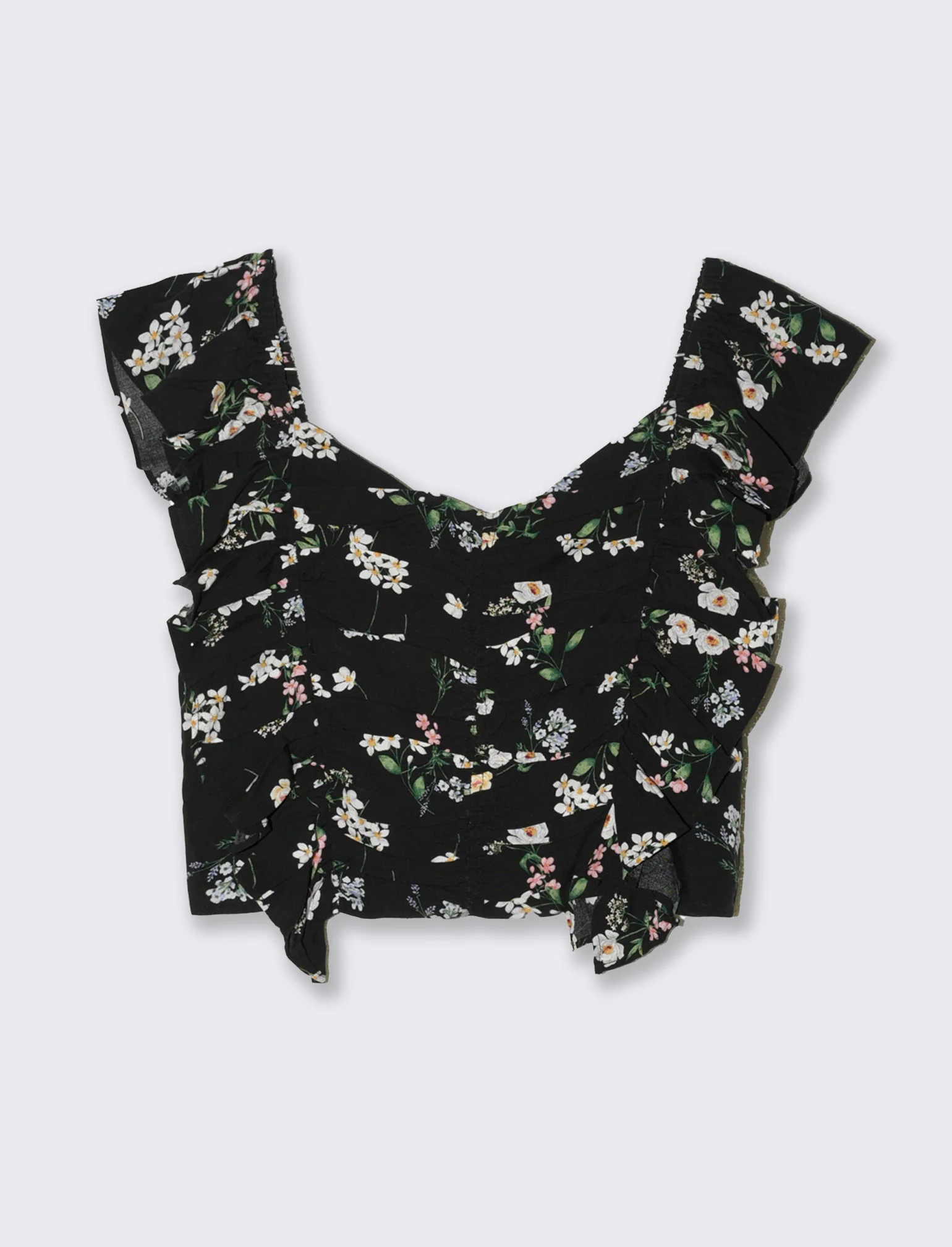 Top con rouches da donna - var 1 - Image 2