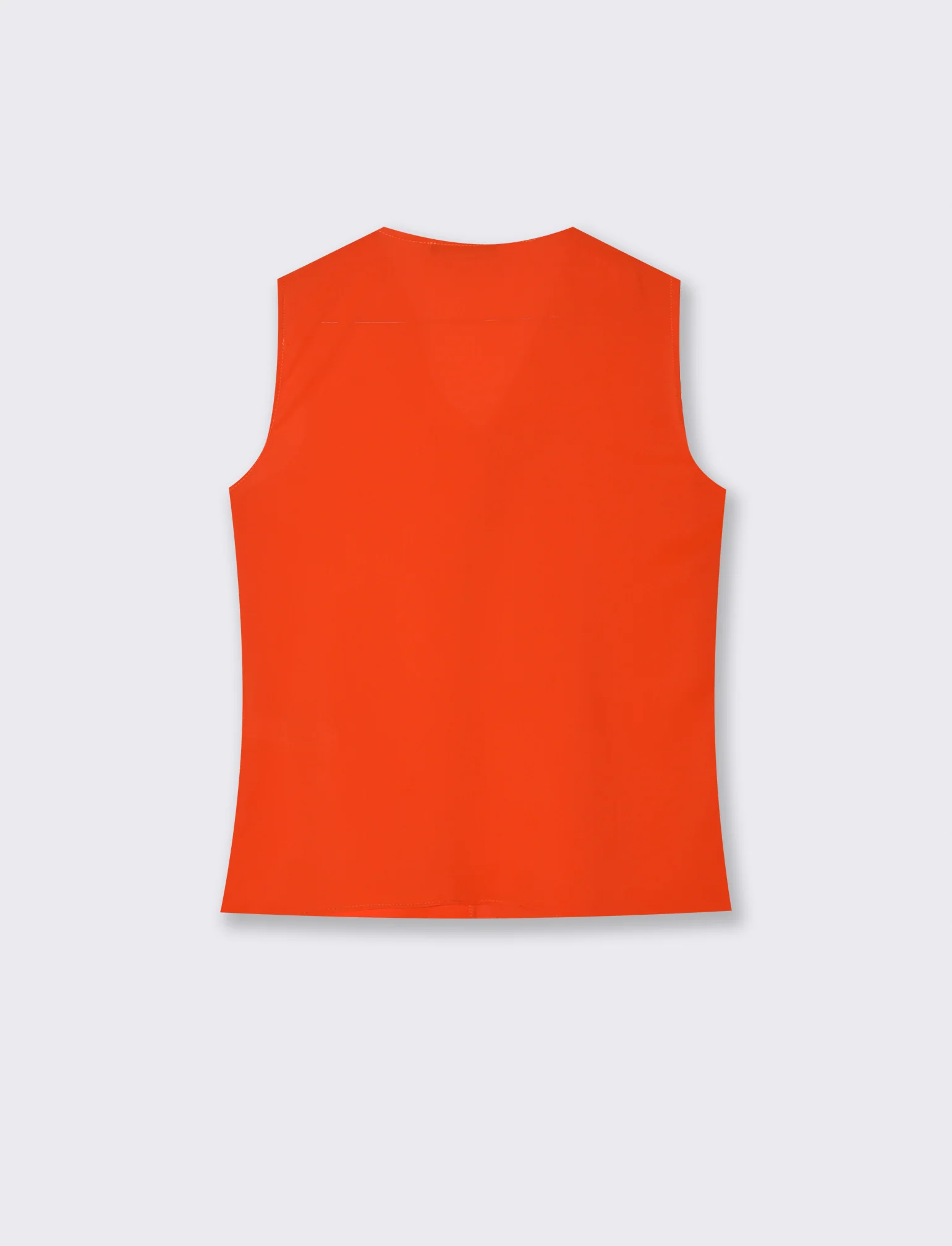 Top con rouches sul davanti - Corallo