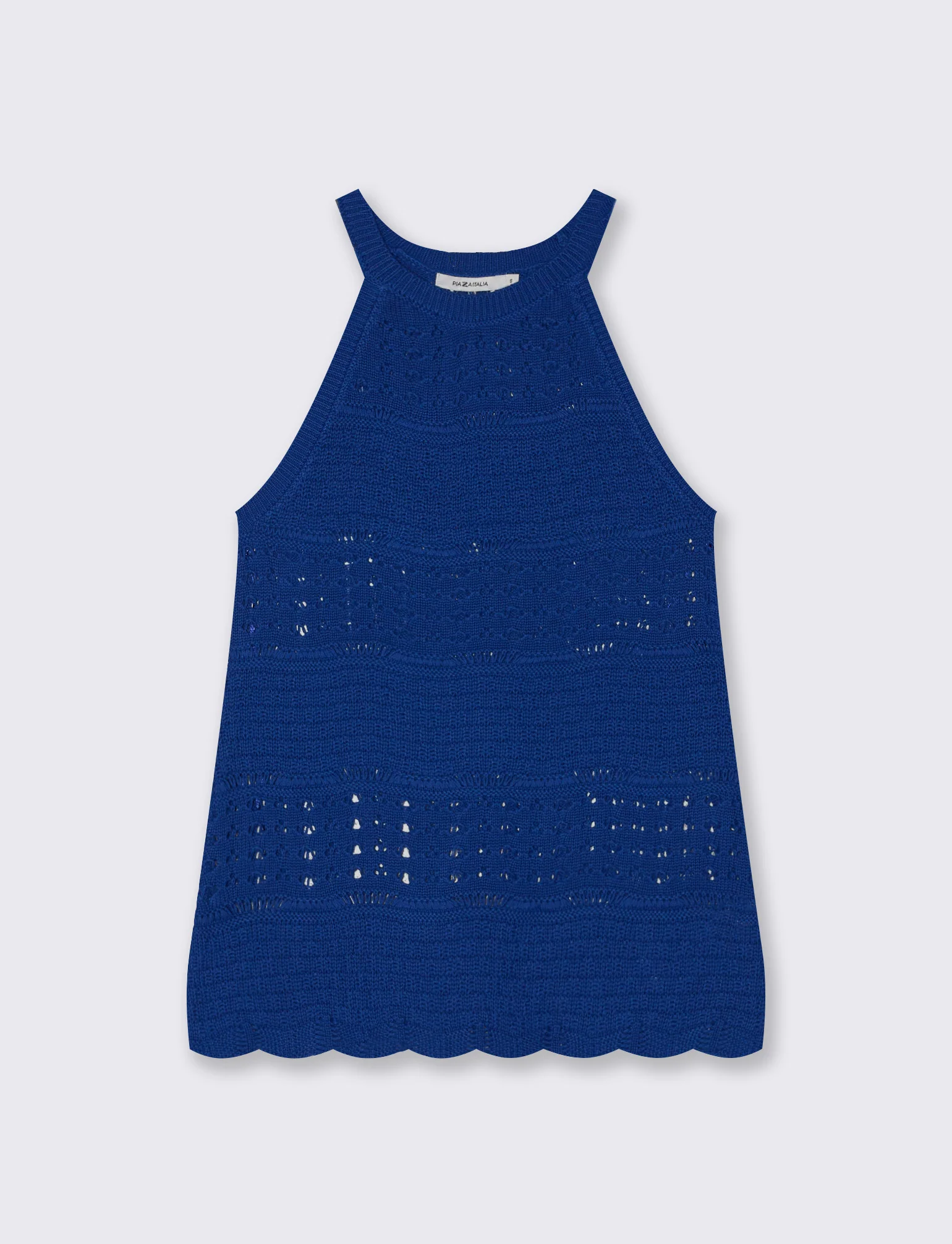 Top Crochet con Fondo a Onde Elegante - Royal - Image 2