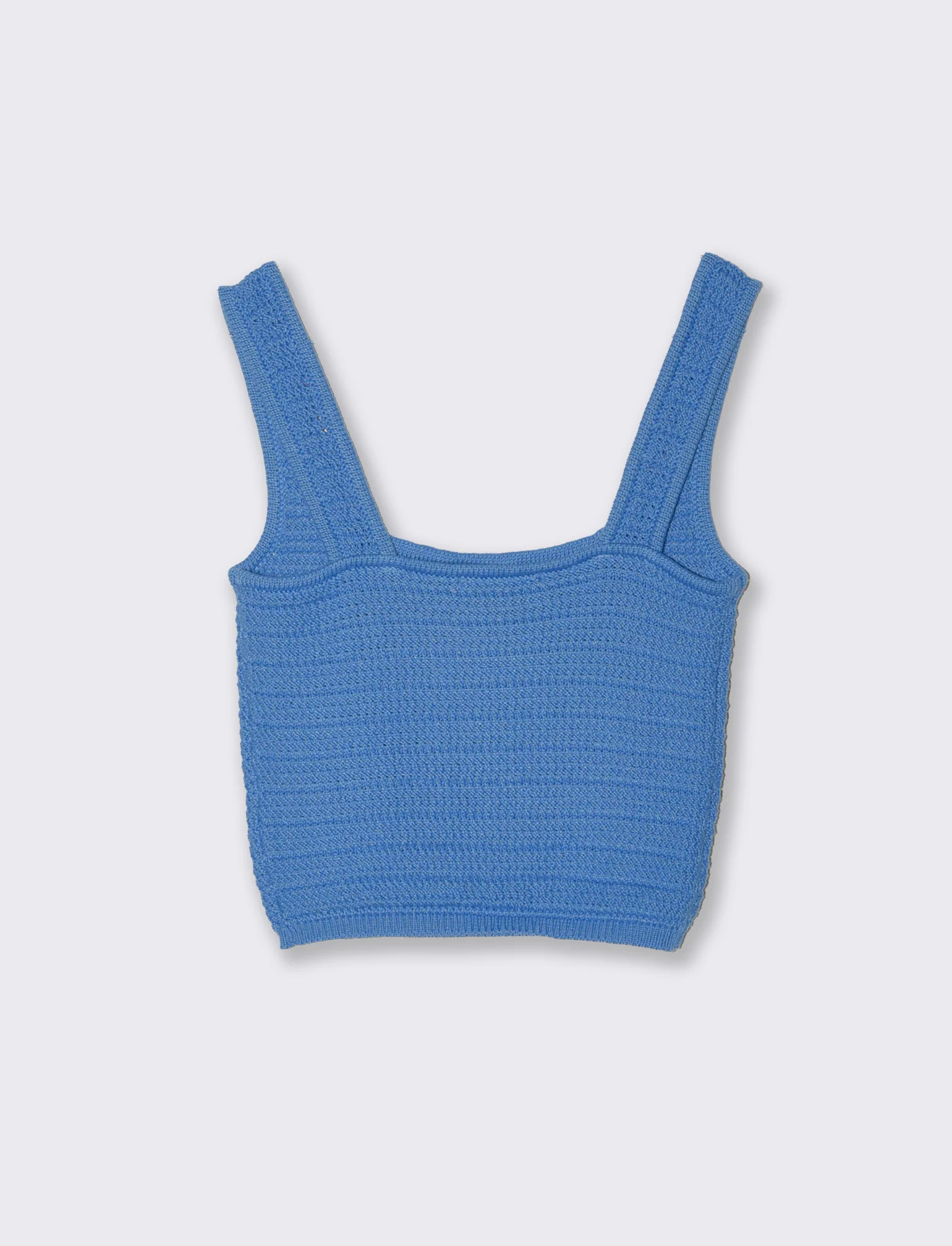 Top crochet da donna - Bluette