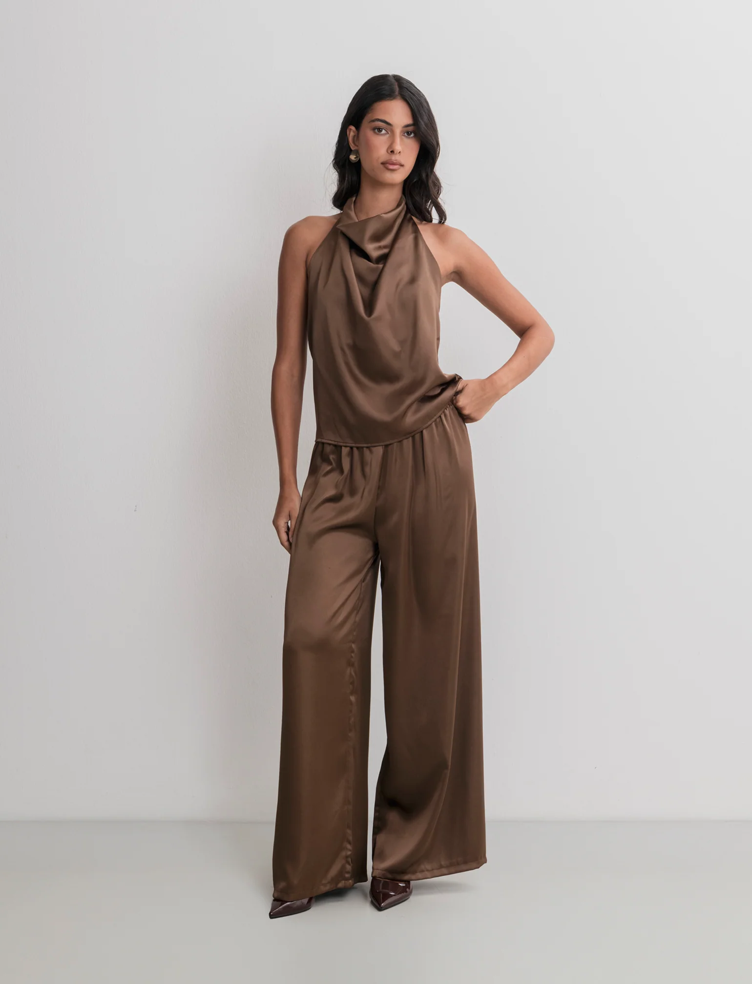 TOP HALTERNECK - Moro - Image 3