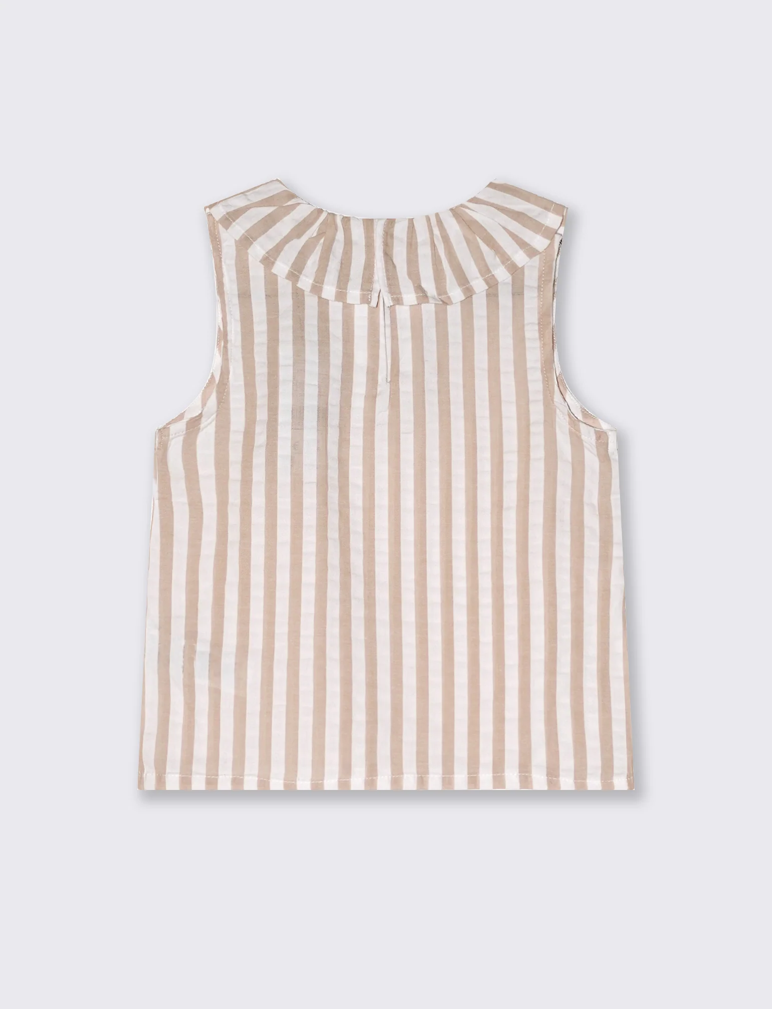 Top in cotone a righe da bambina - Righe - Image 4