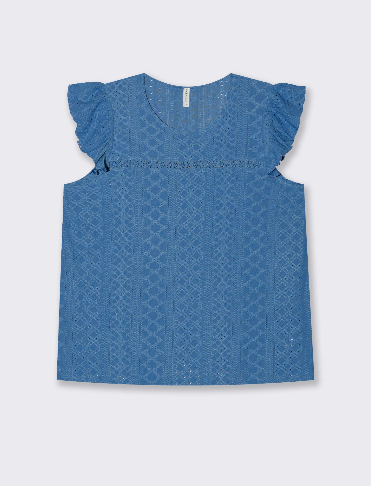 Top in pizzo da donna - Bluette