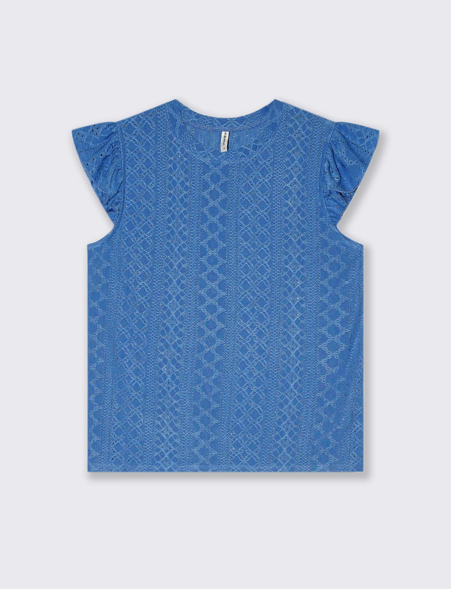 Top in pizzo da donna - Bluette - Image 4