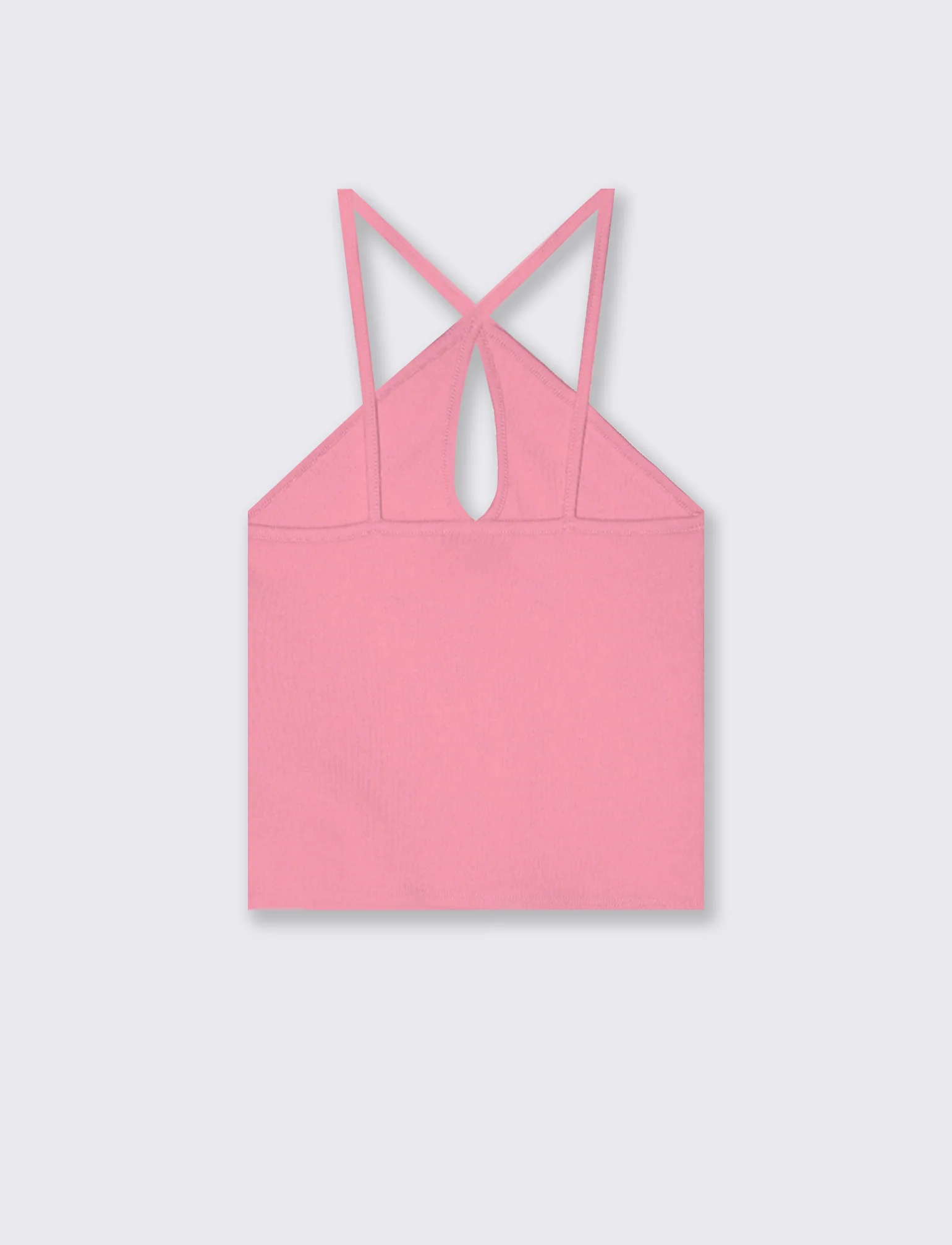 Top Intrecciato e Costine - Rosa big bubble - Image 4