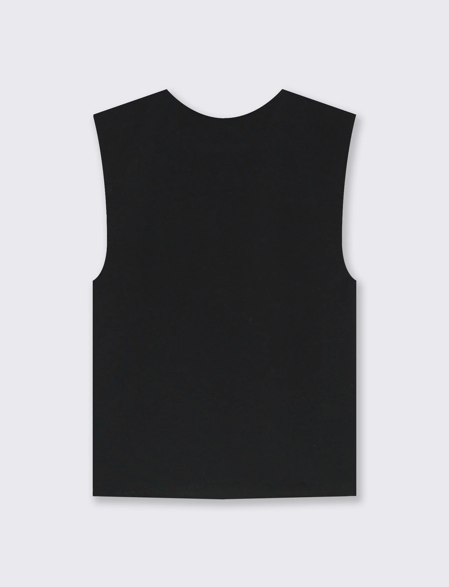 Top Smanicato Aderente Elegante - Nero - Image 2