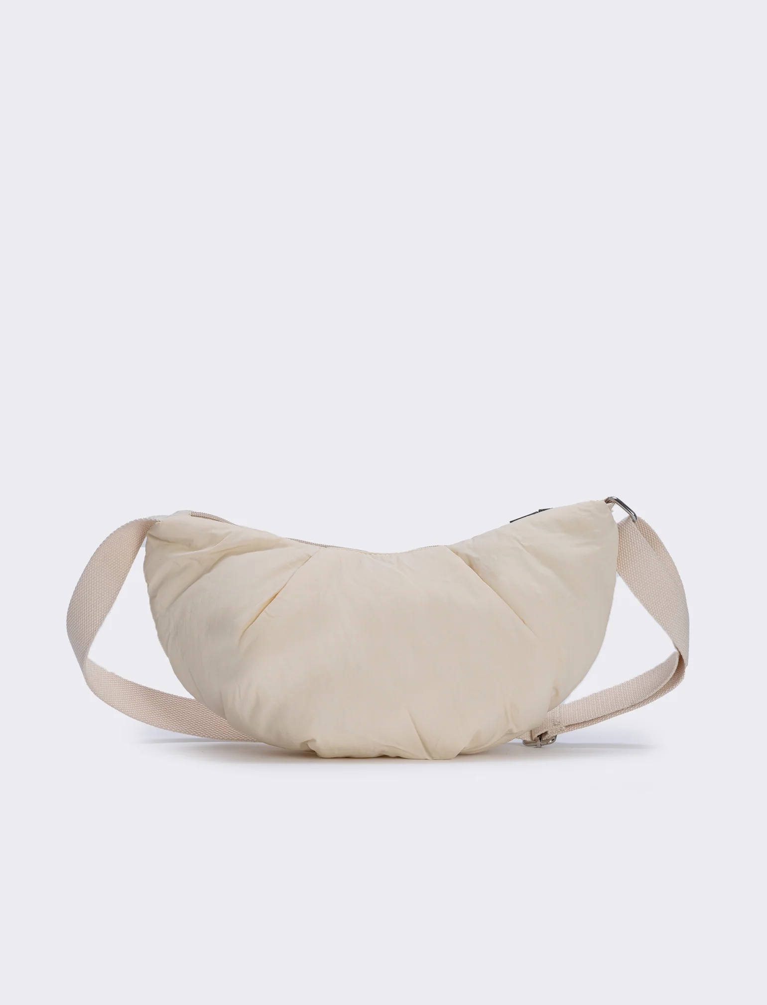 Tracolla nylon mezzaluna elegante - Beige