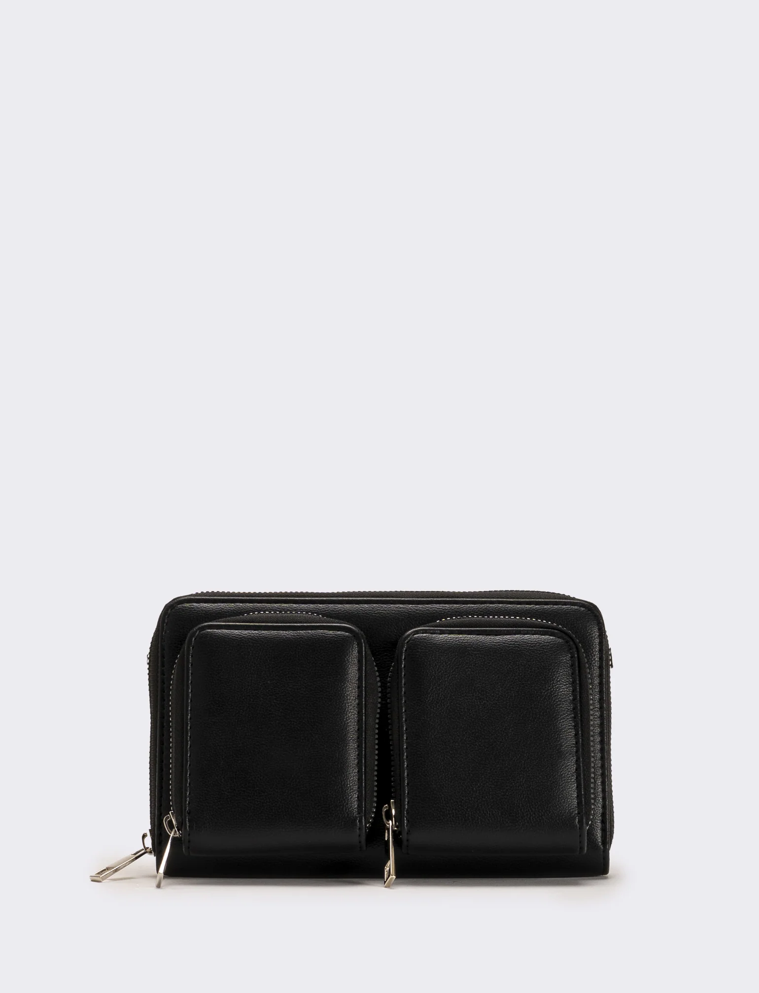 Tracolla uomo con tasche - Nero