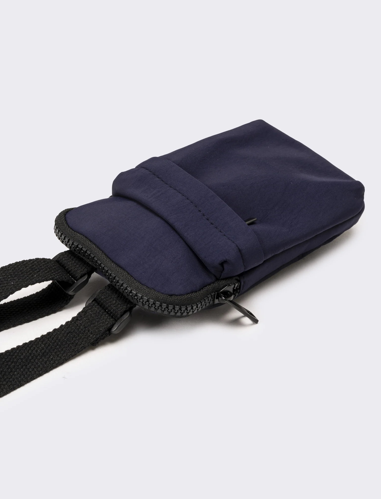 Tracollina uomo in nylon - Blu - Image 2