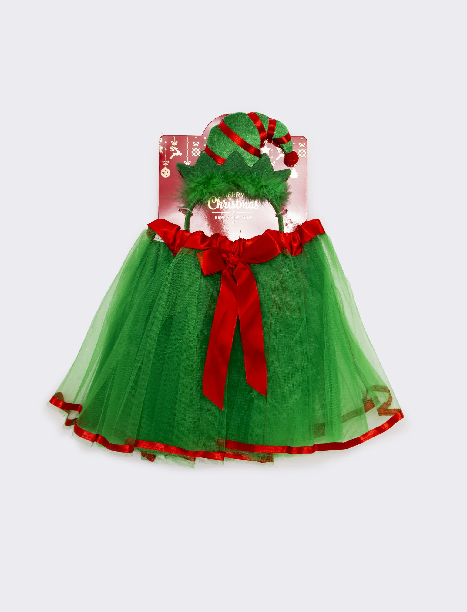 Travestimento bambina natale percorsi - Verde - Image 3