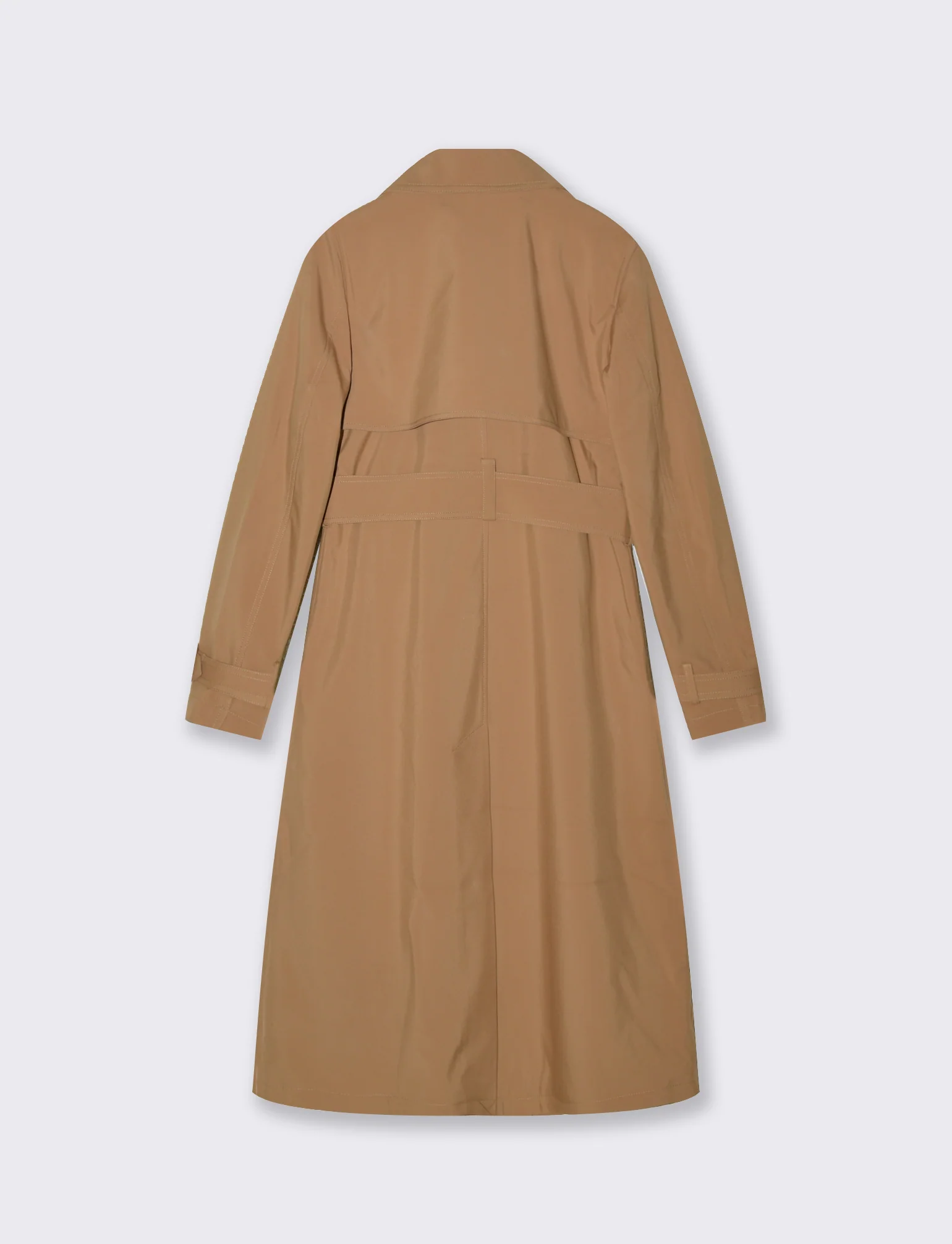 TRENCH CON CINTURA - Cammello - Image 5