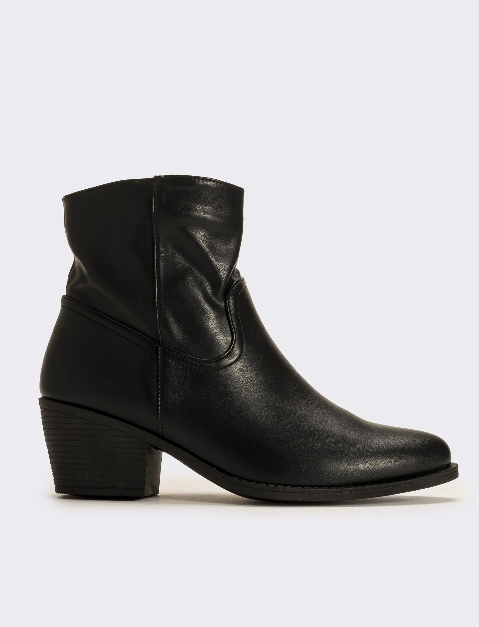 Tronchetto cowgirl da donna - Nero