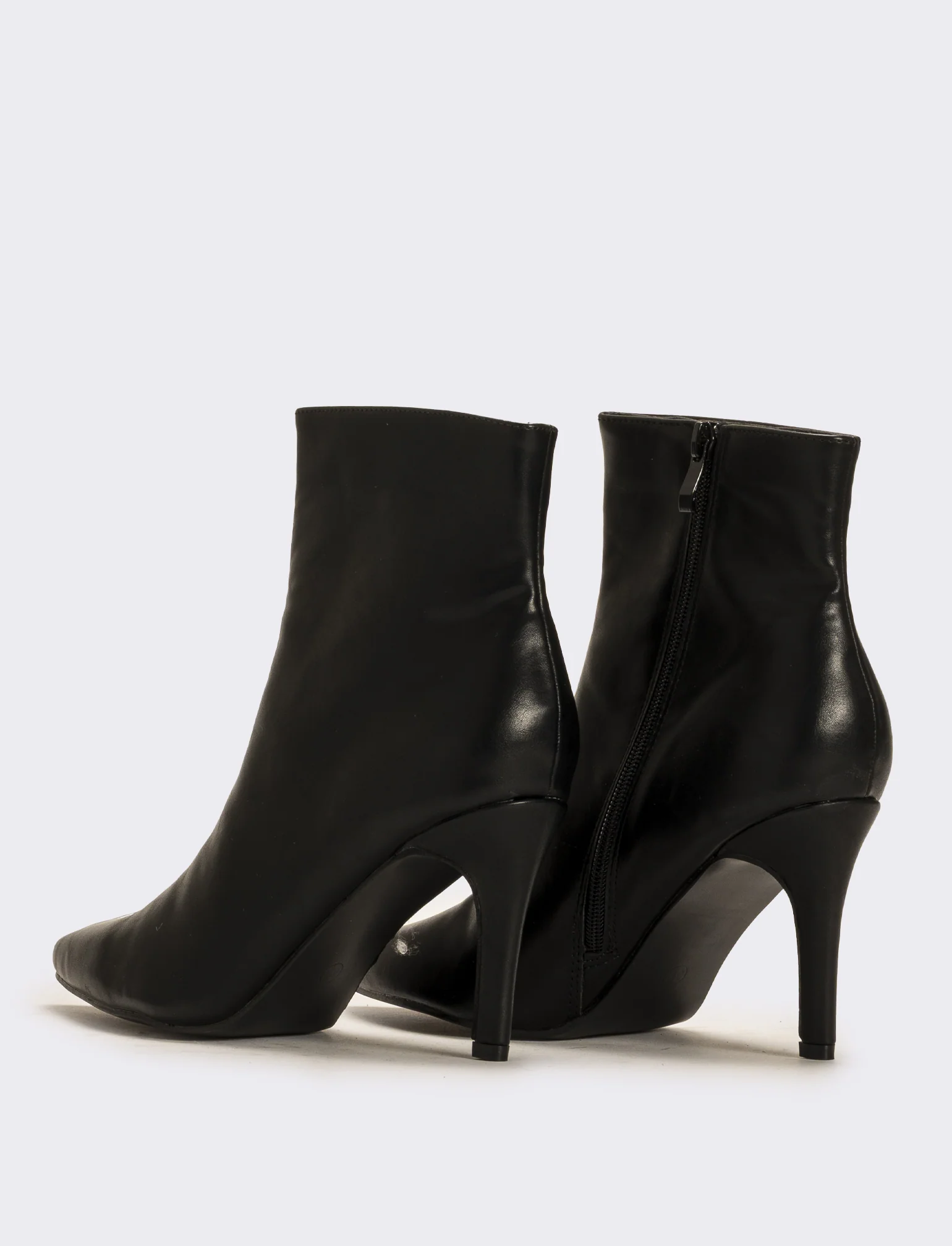 Tronchetto da donna con tacco a spillo - Nero - Image 6