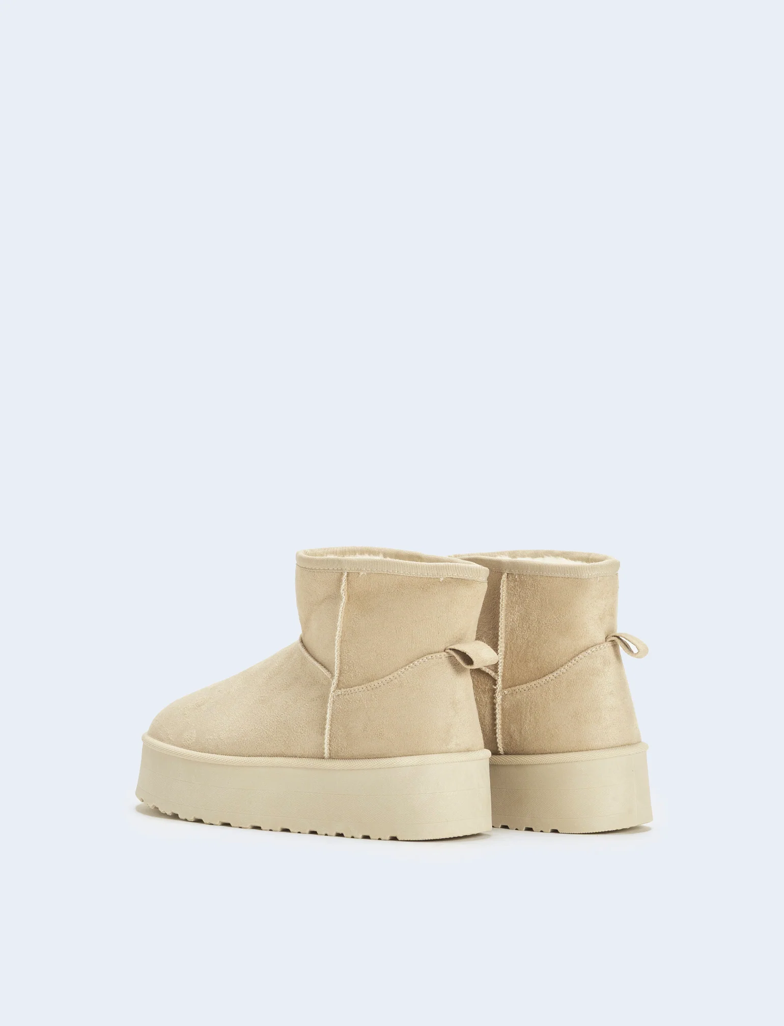 Tronchetto da neve da donna - Beige - Image 3