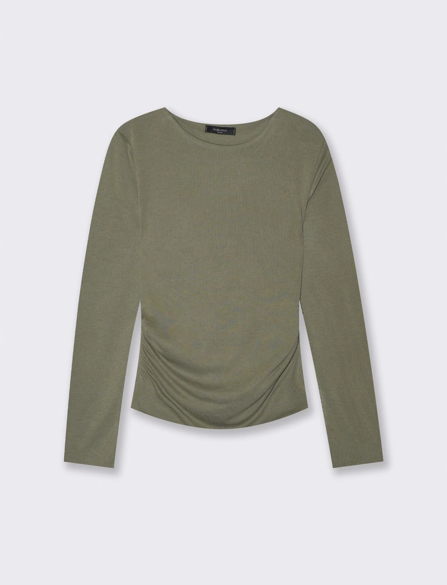 Tshirt manica lunga con scollo a barca - Ve.milit.