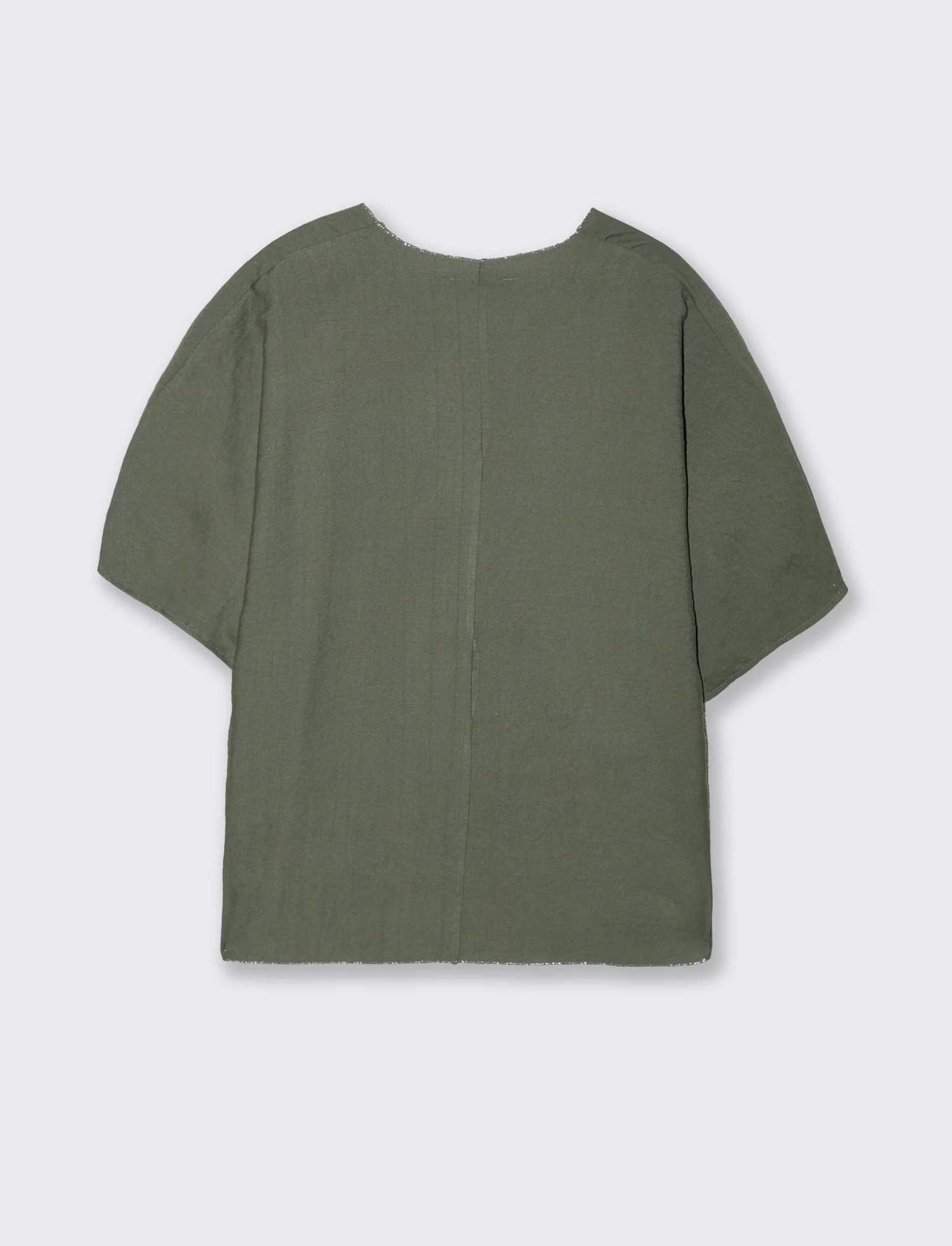 Tshirt over con dettaglio lurex - Ve.milit. - Image 4