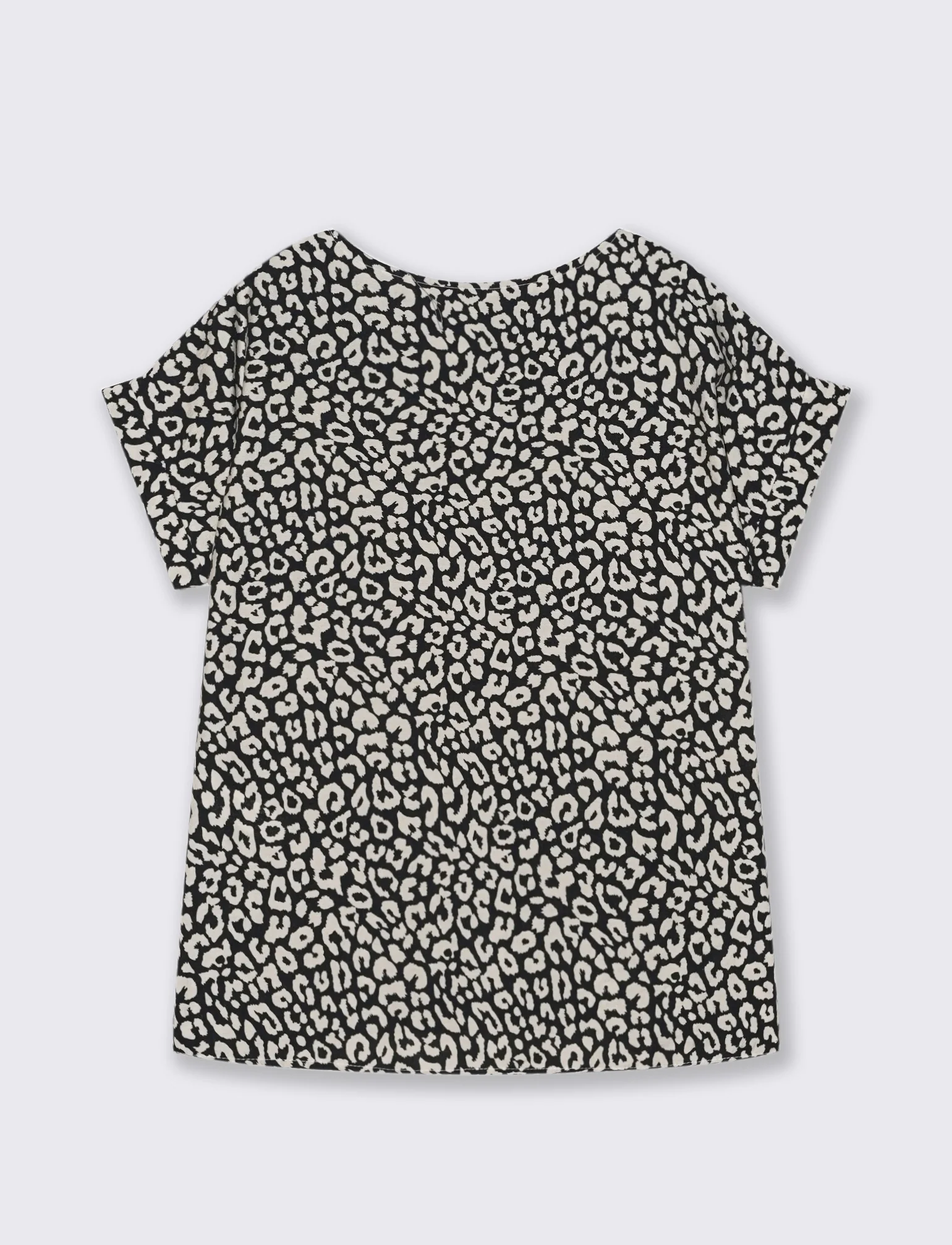 Tshirt stampata con vestibilità over - Maculato - Image 4