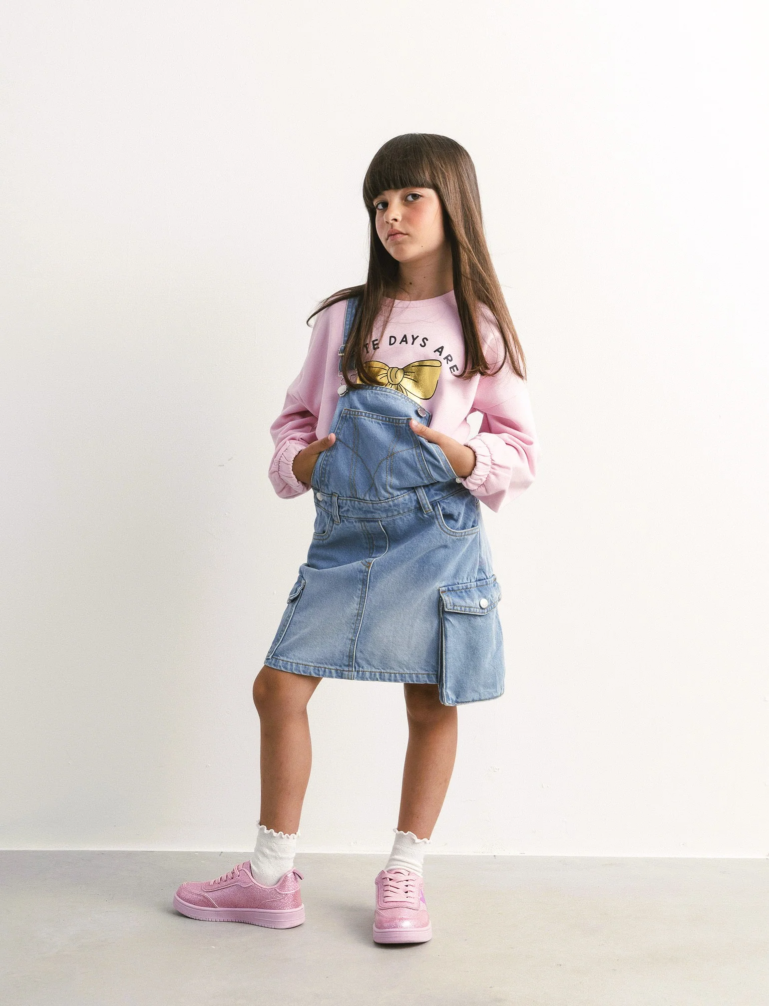Tuta da bambina - Rosa