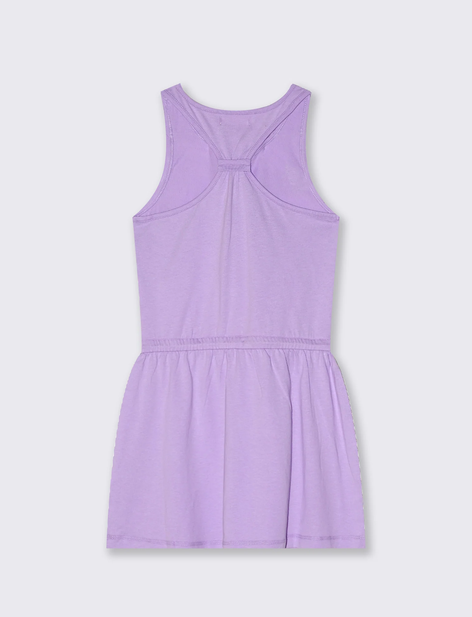 Vestito ampio da bambina - Lilla - Image 4