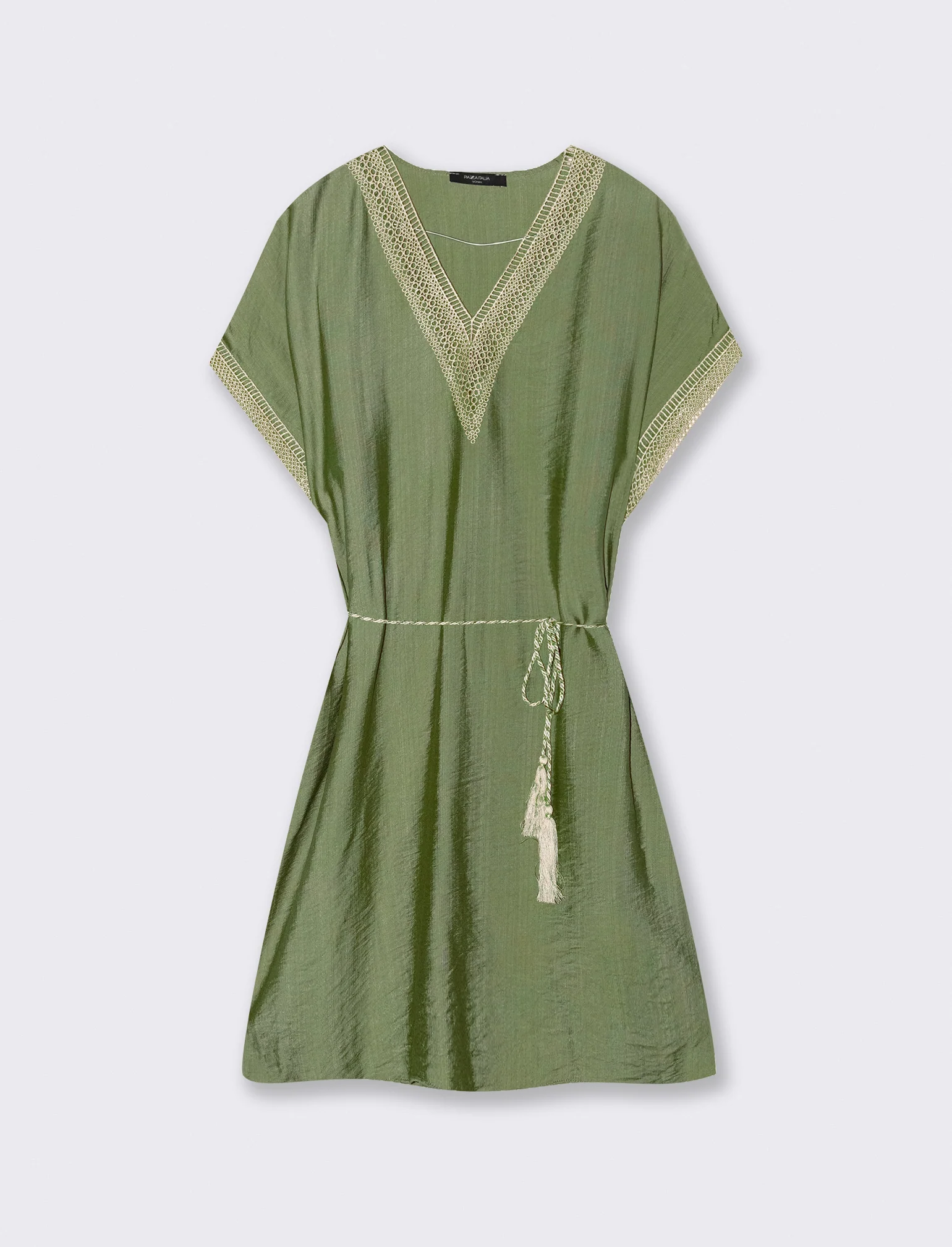 Vestito con cintura e passamaneria - Ve.milit. - Image 3