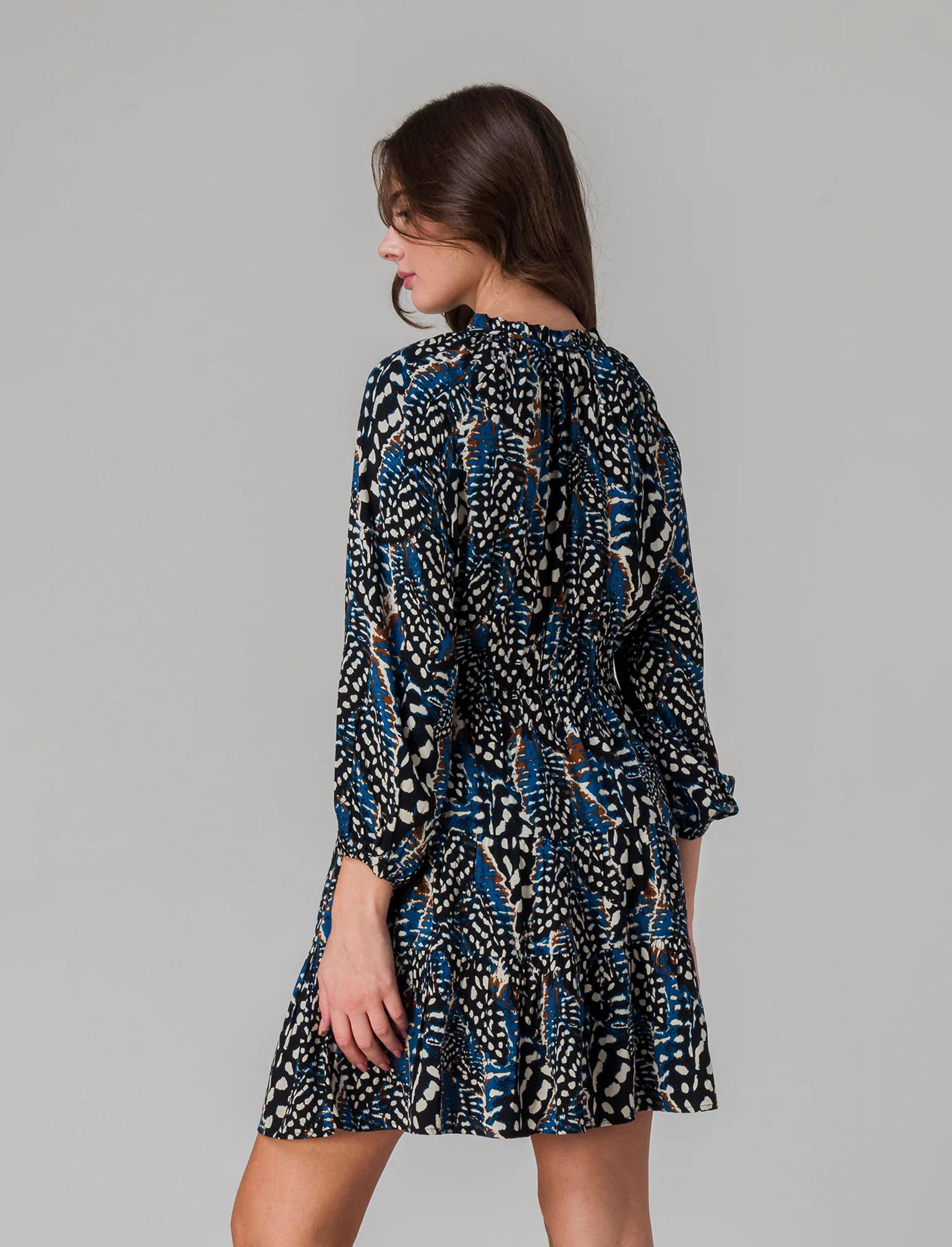 Vestito con collo alla coreana da donna - var 2 - Image 2