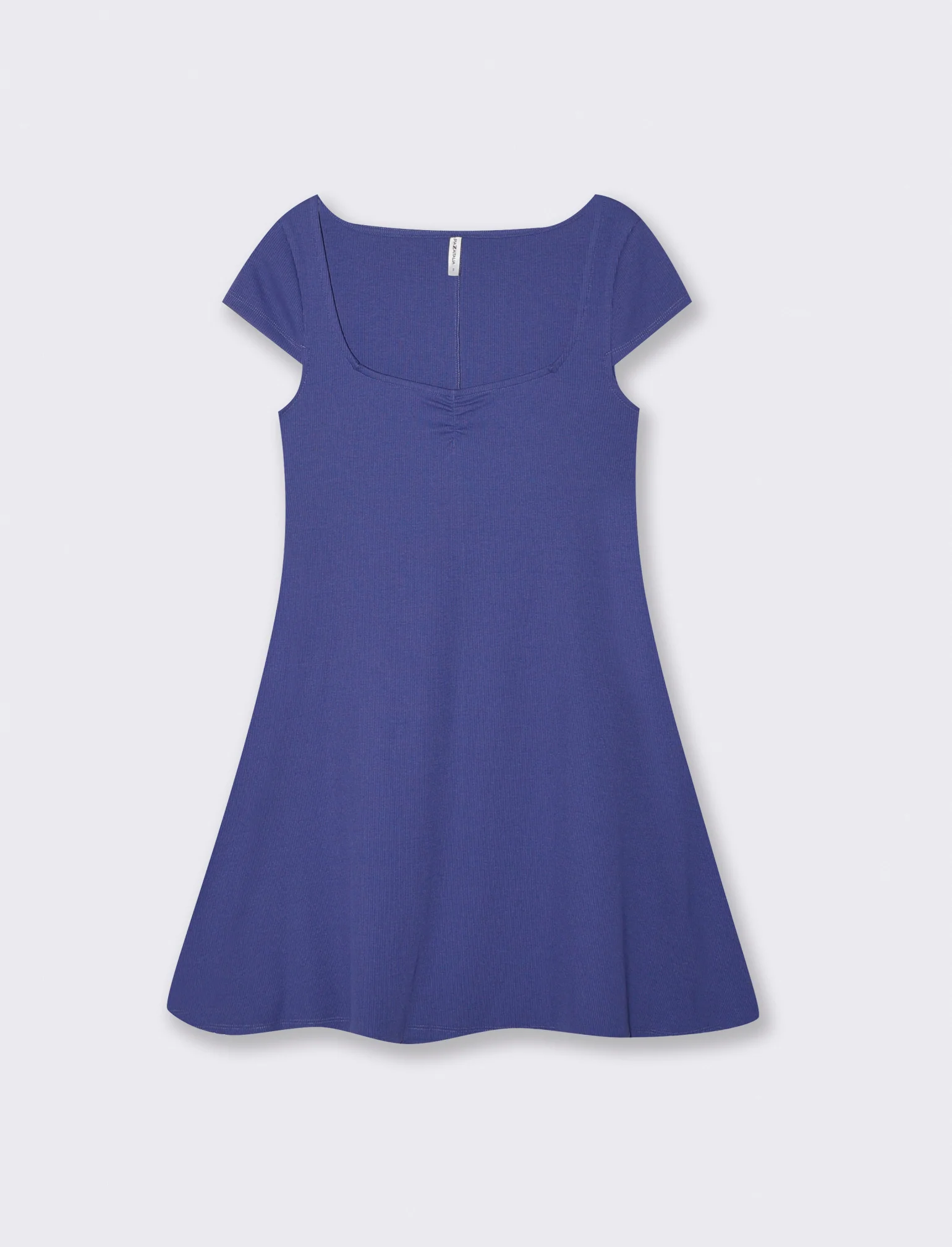 Vestito corto da donna - Mirtillo - Image 4