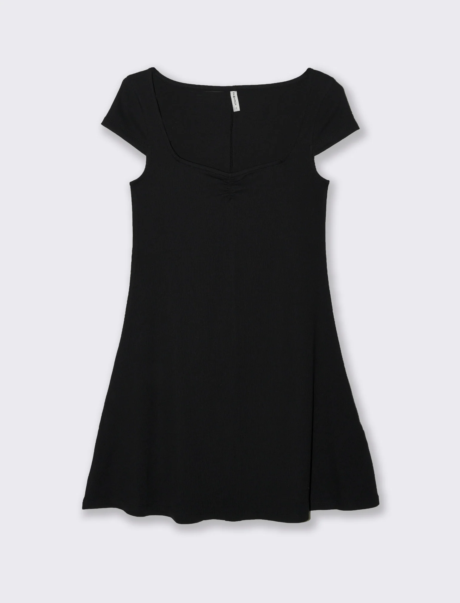 Vestito corto da donna - Nero - Image 2