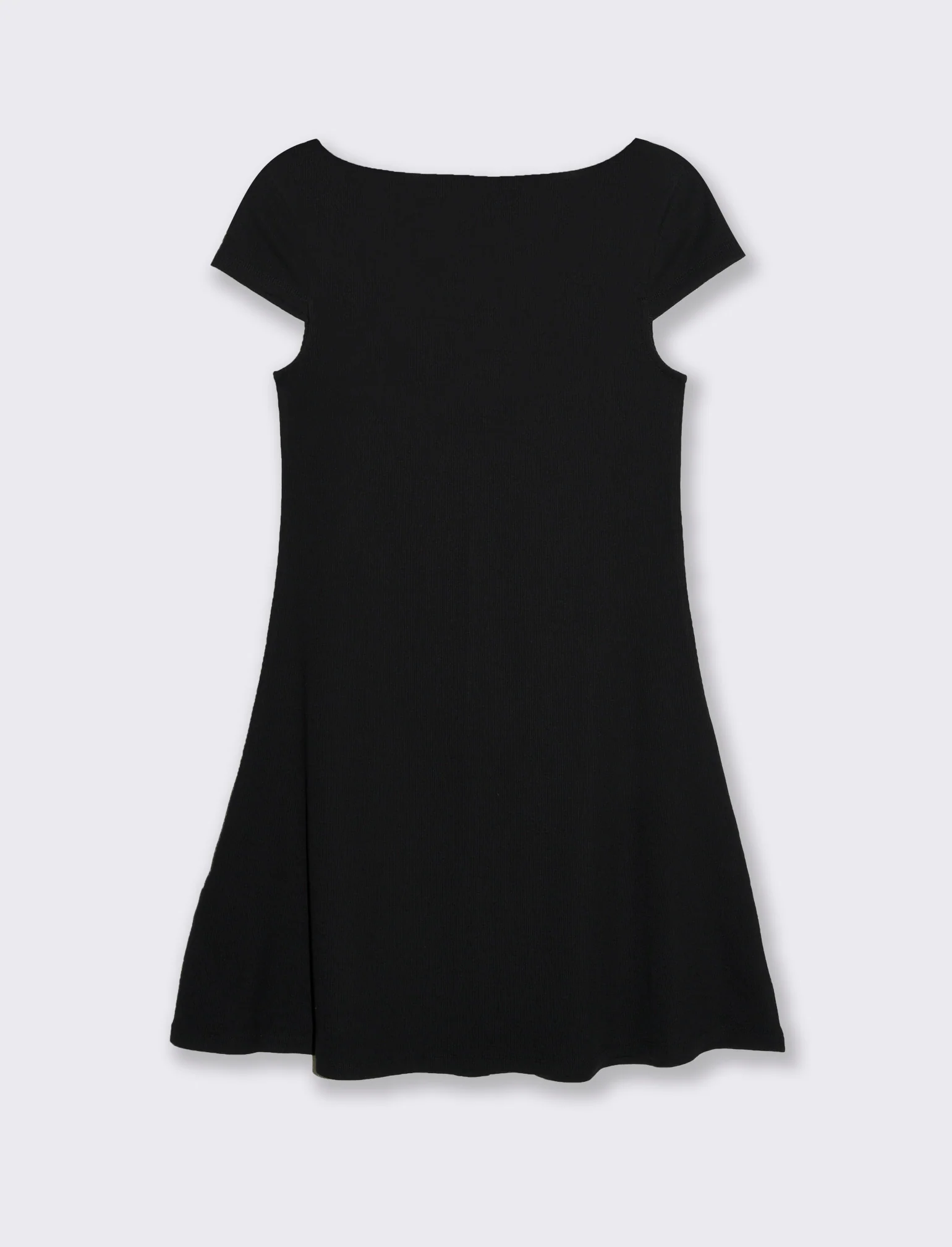 Vestito corto da donna - Nero - Image 3