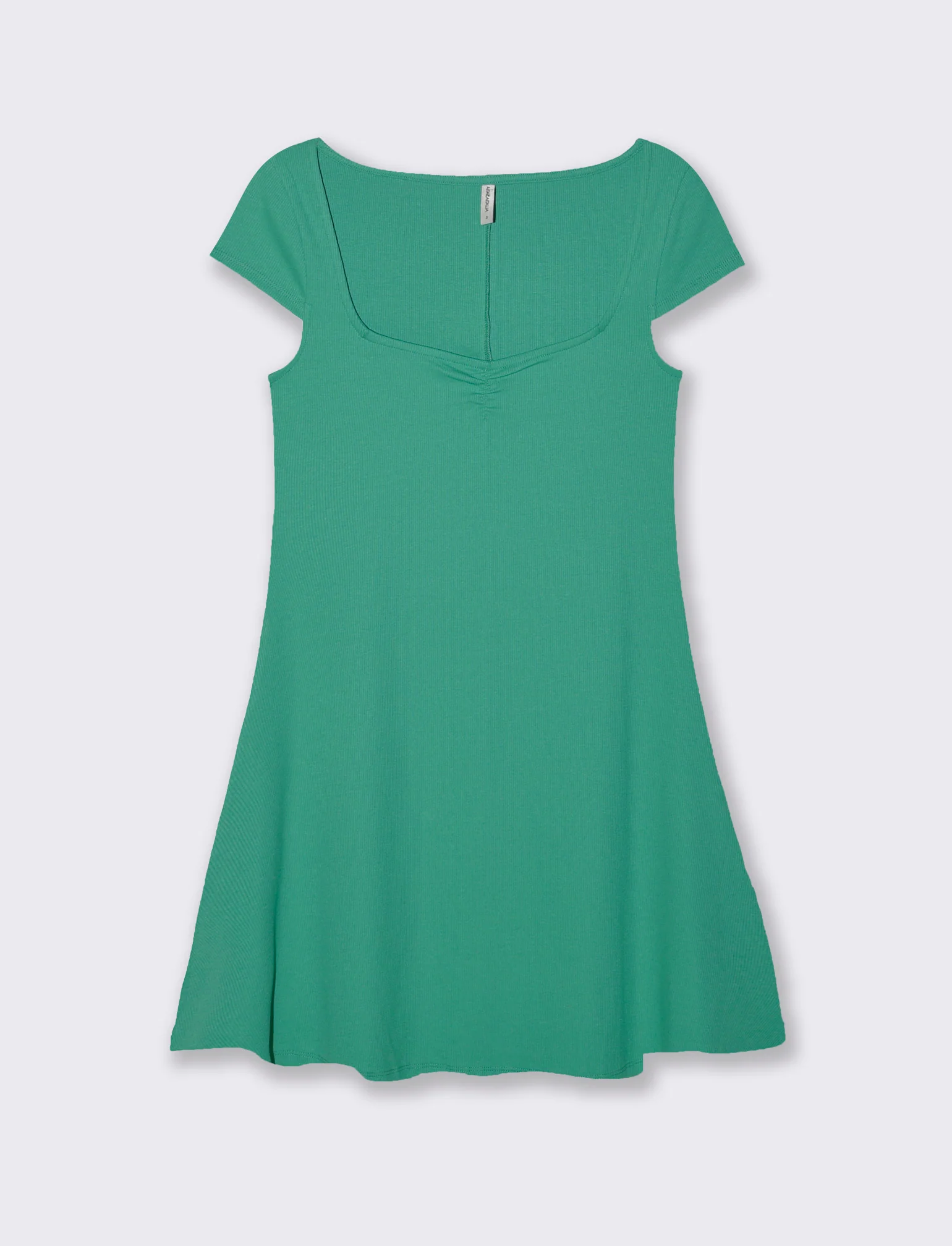 Vestito corto da donna - Verde smeraldo - Image 2