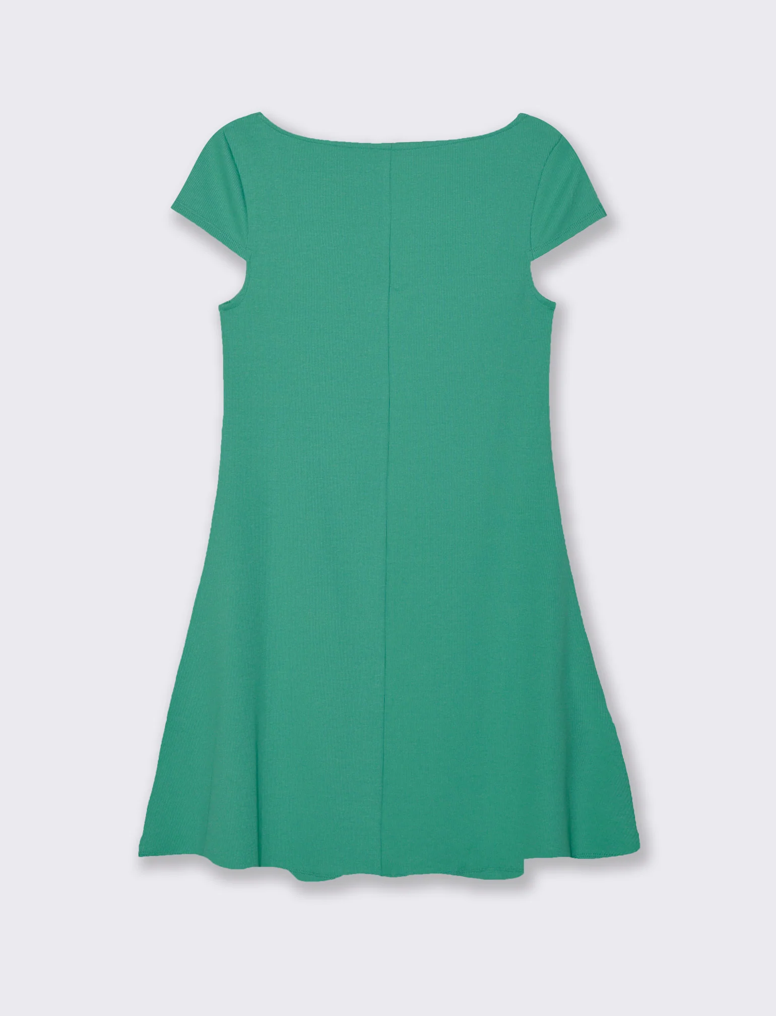 Vestito corto da donna - Verde smeraldo - Image 3