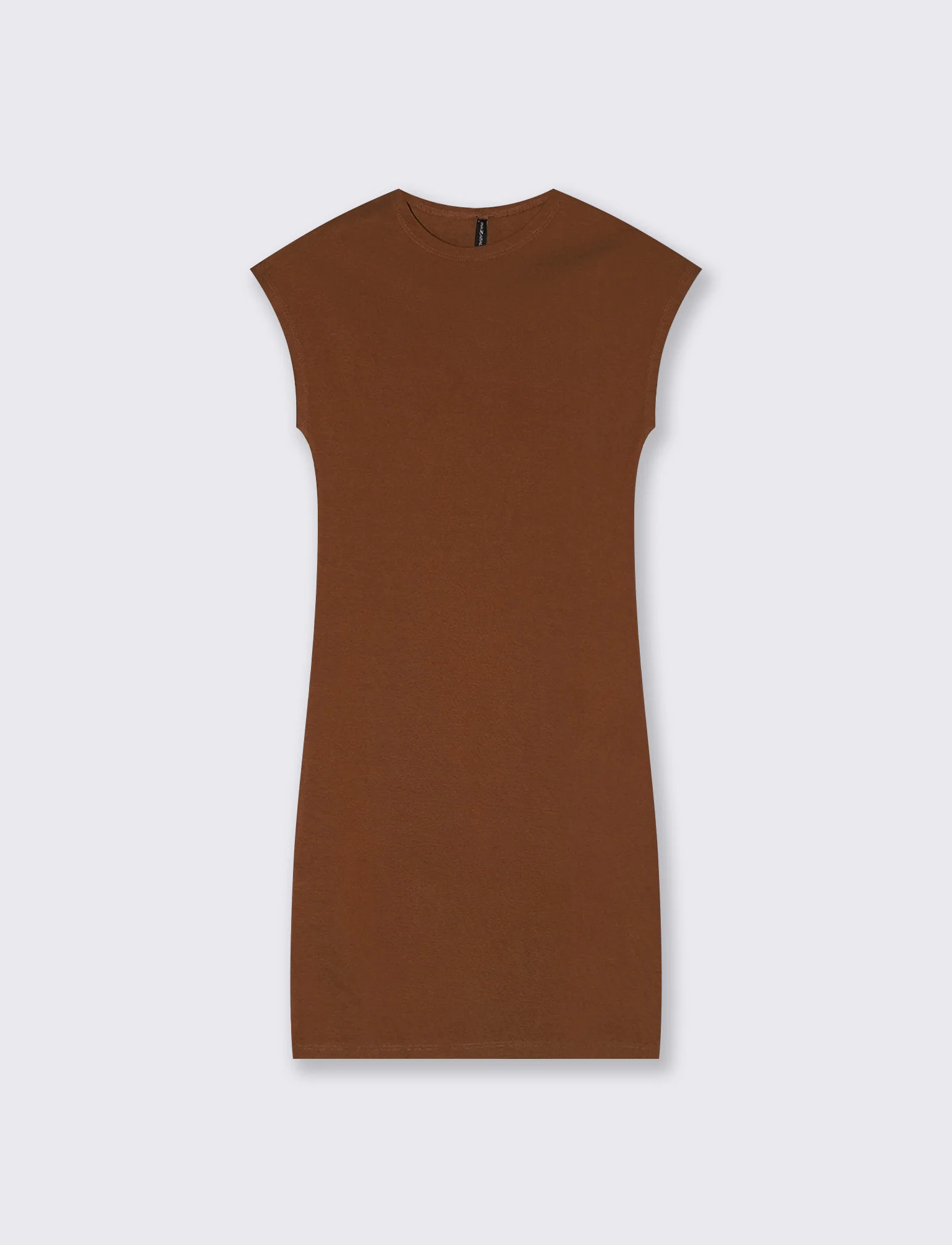 VESTITO CORTO - Marrone cioccolato