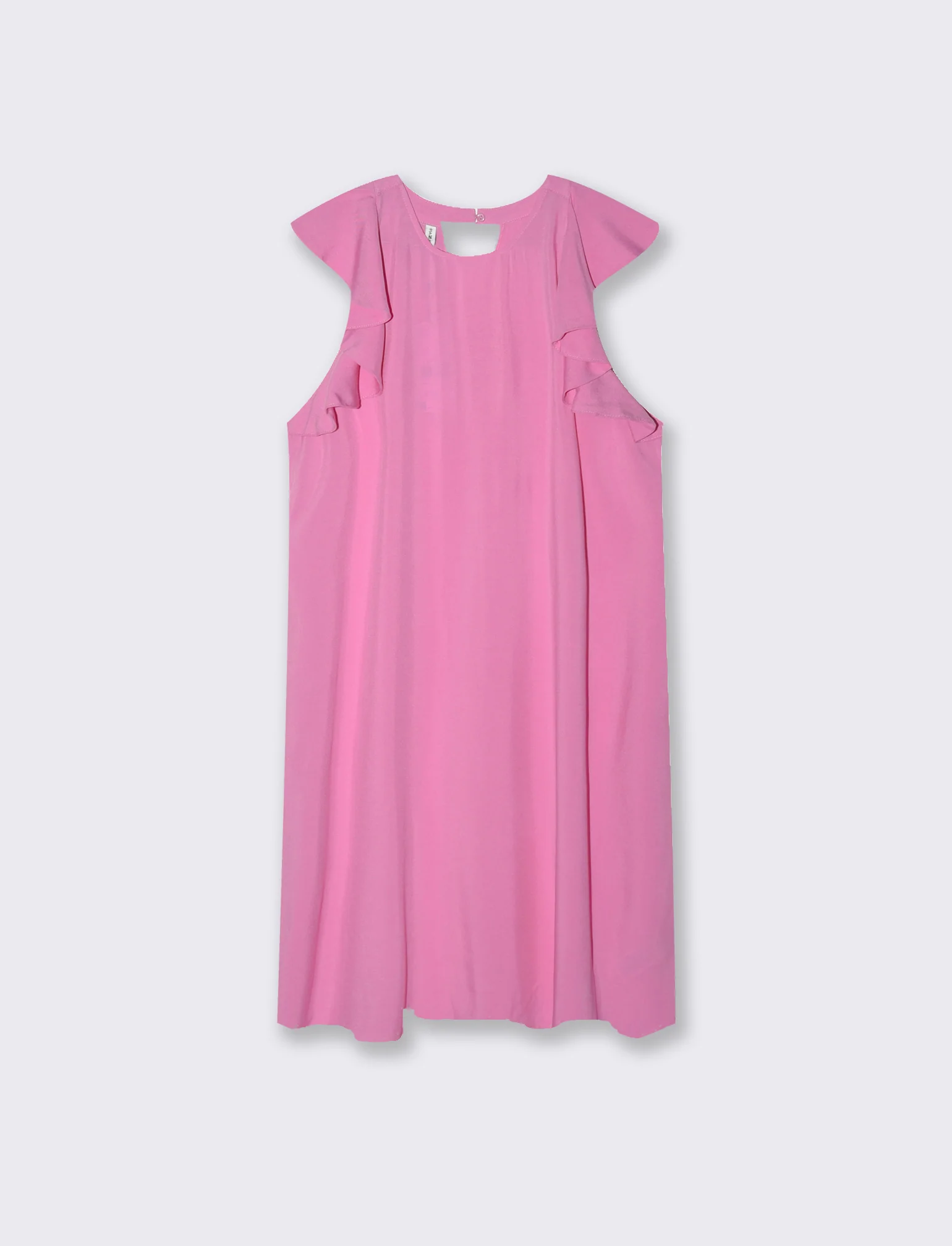 Vestito giro manica da donna - Rosa