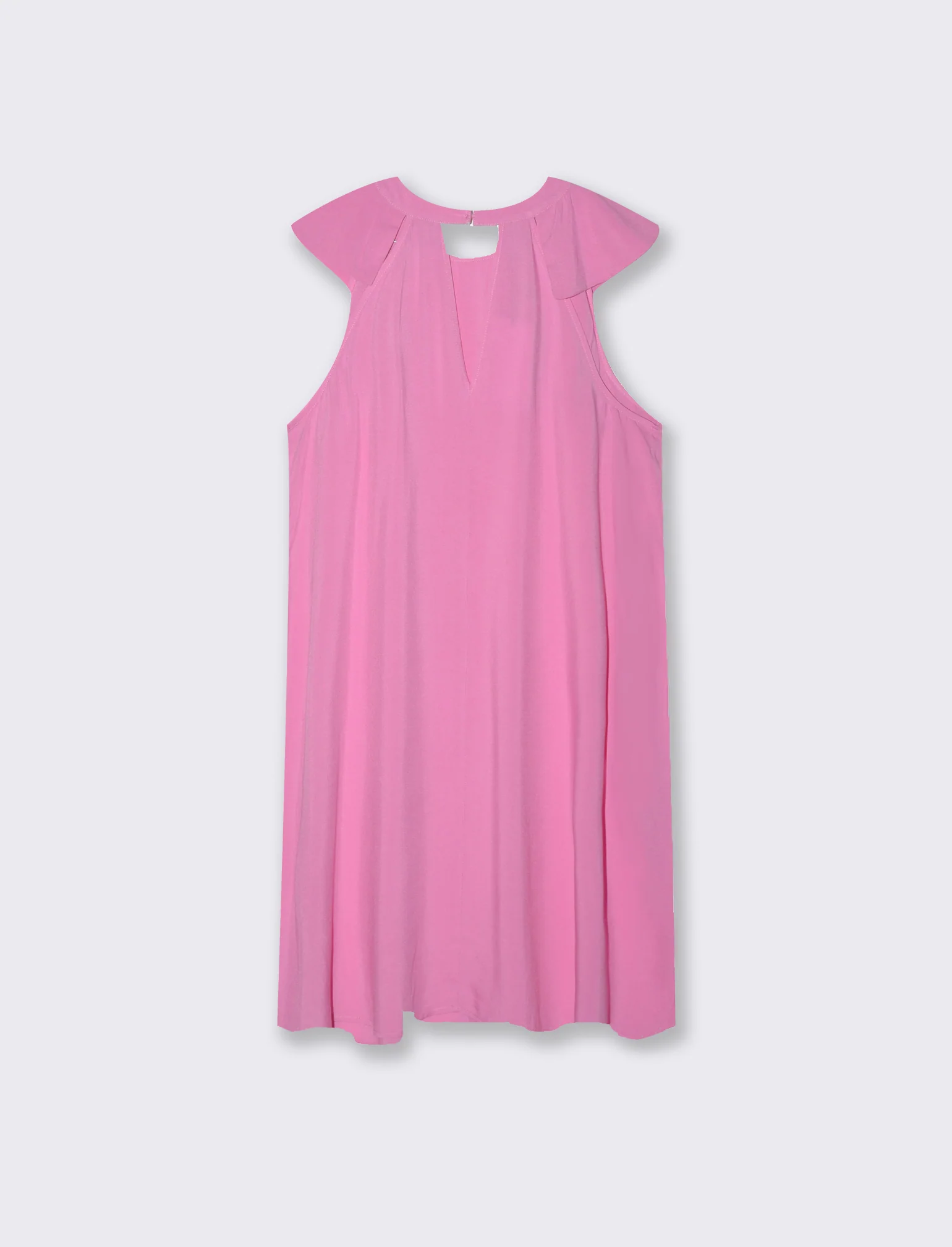 Vestito giro manica da donna - Rosa - Image 2