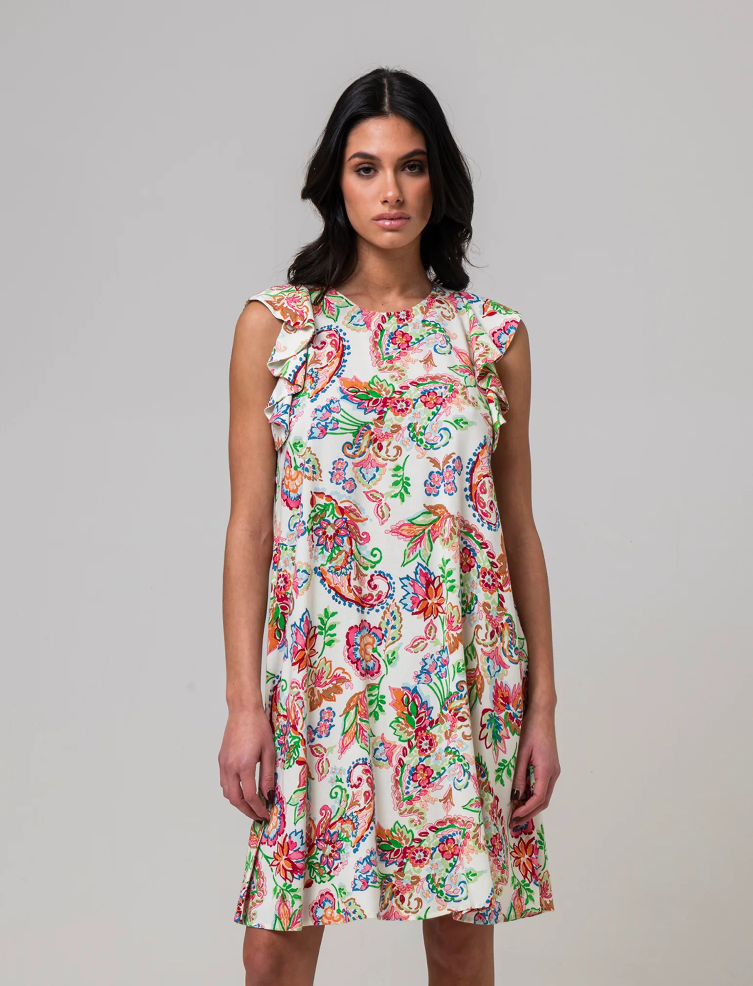 Vestito giro manica da donna - var 1