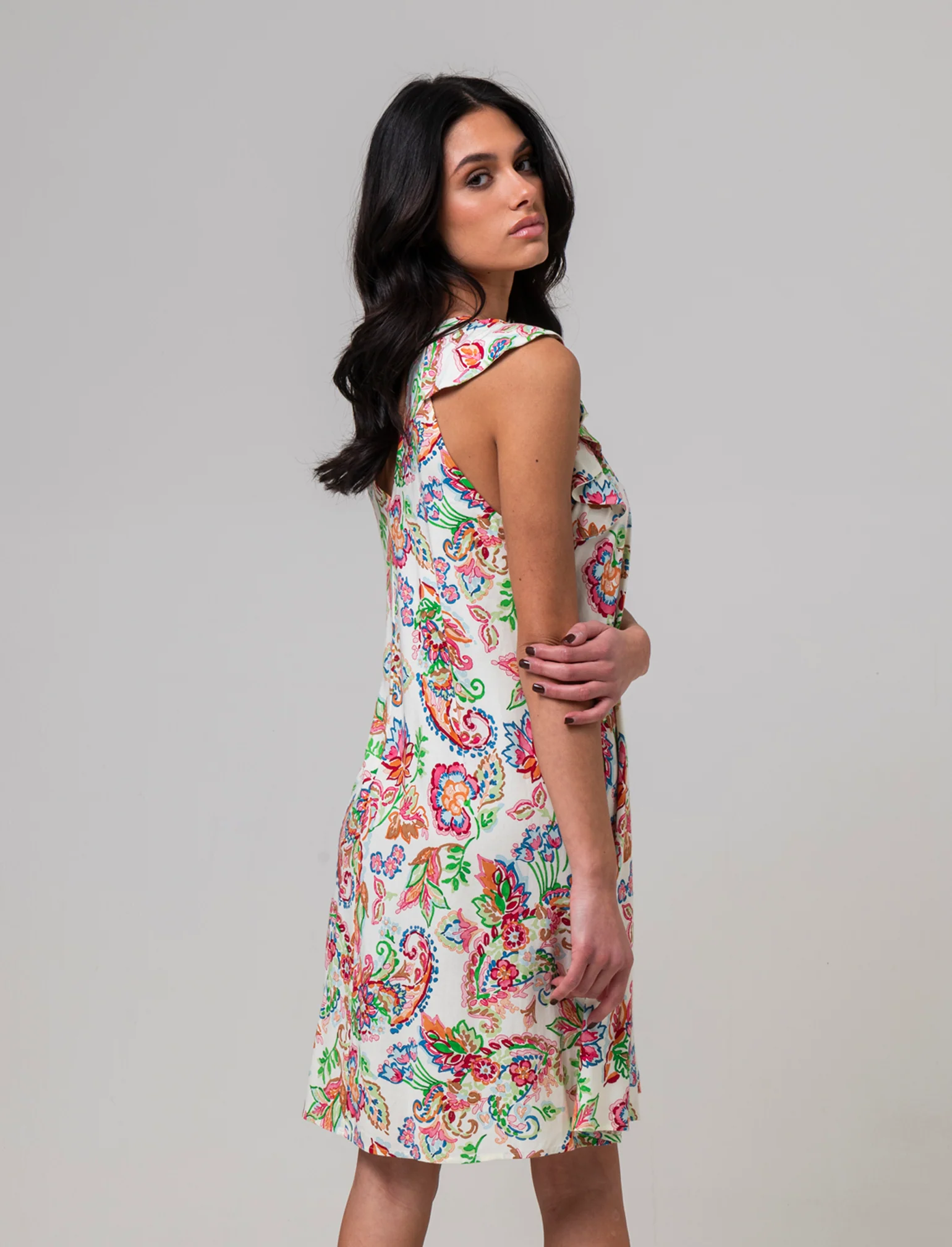 Vestito giro manica da donna - var 1 - Image 2