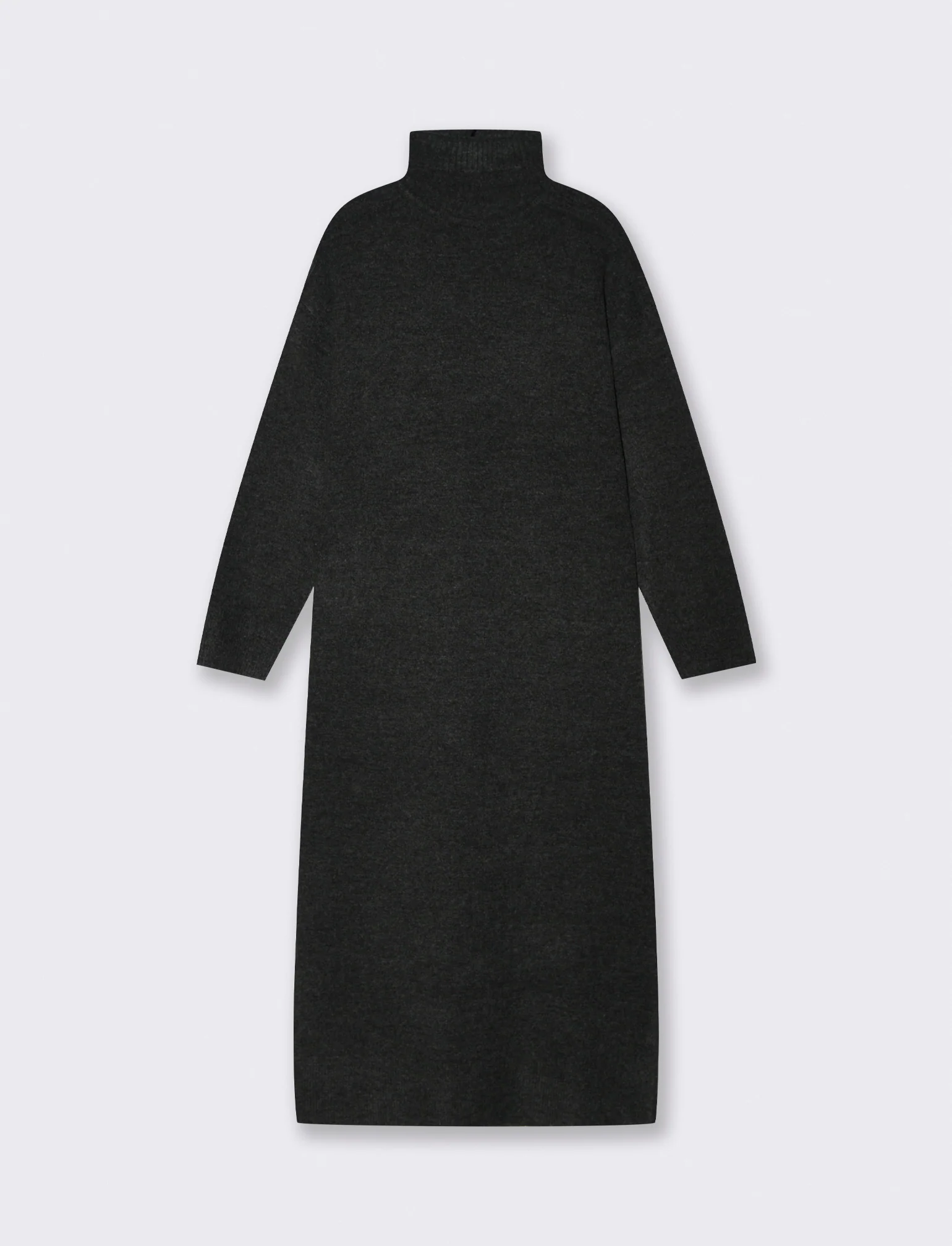 VESTITO IN MAGLIA - Antracite melange - Image 2