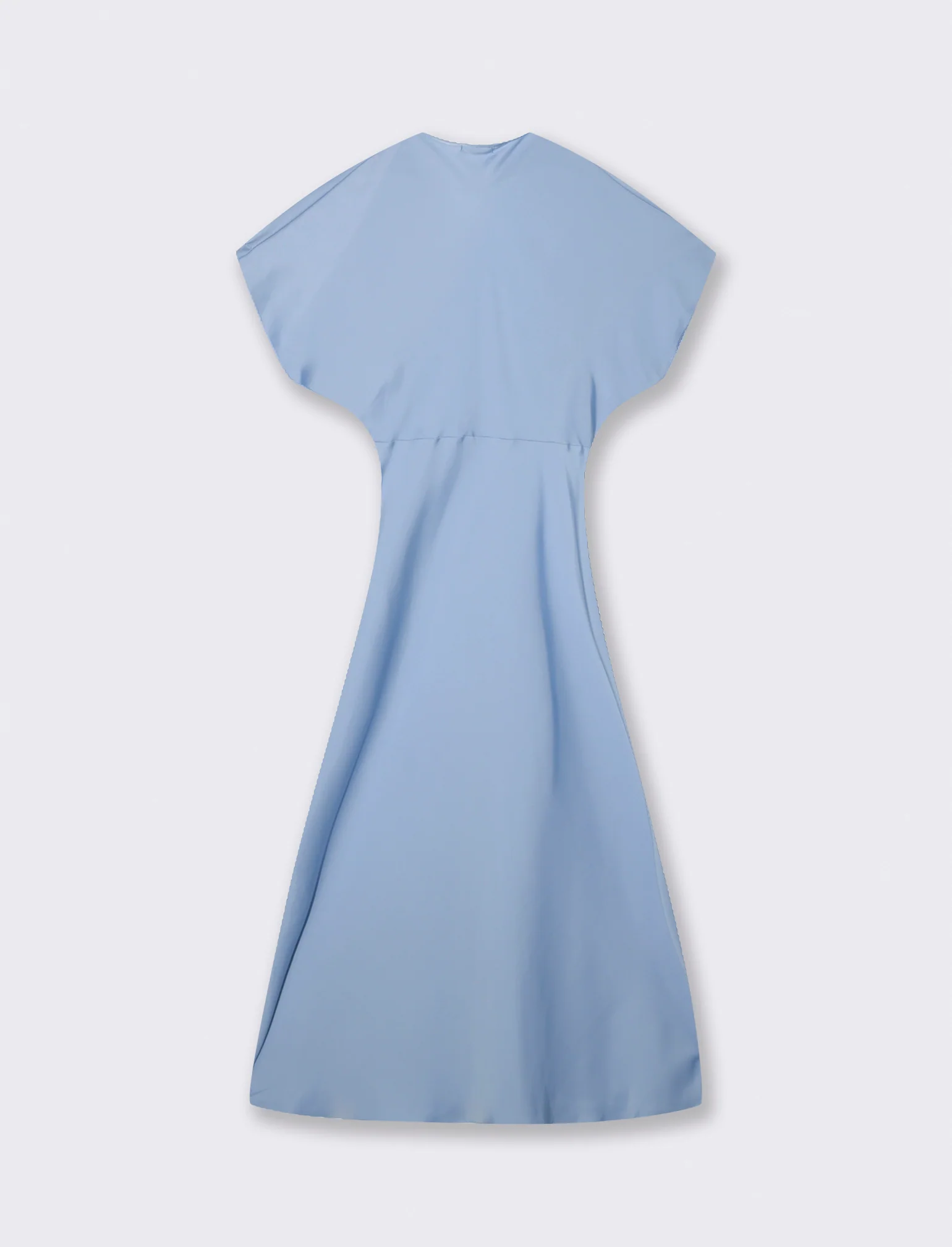 Vestito in raso - Celeste - Image 2