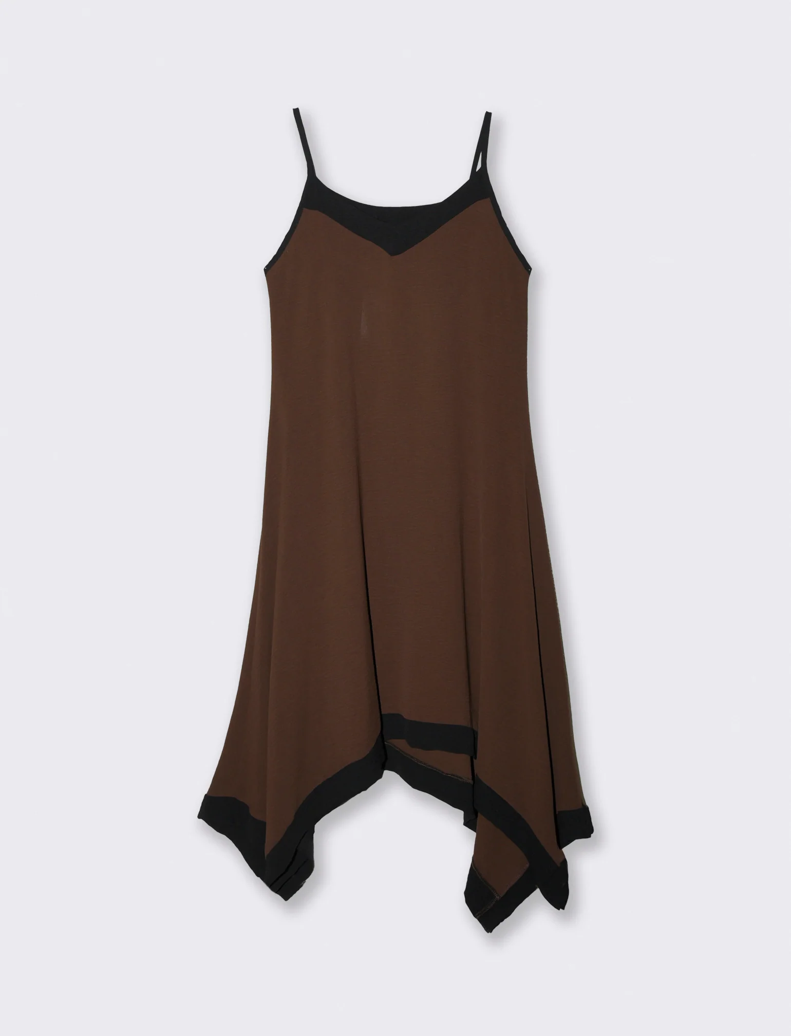 Vestito lungo bicolor - Moro - Image 3