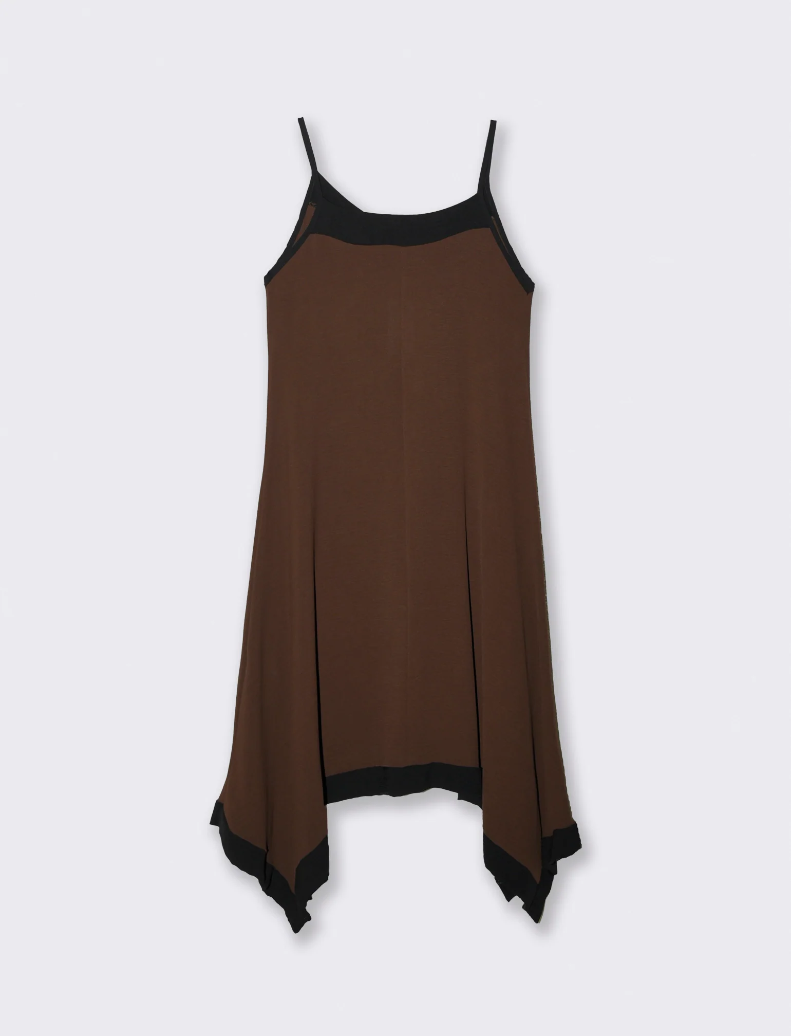 Vestito lungo bicolor - Moro - Image 4