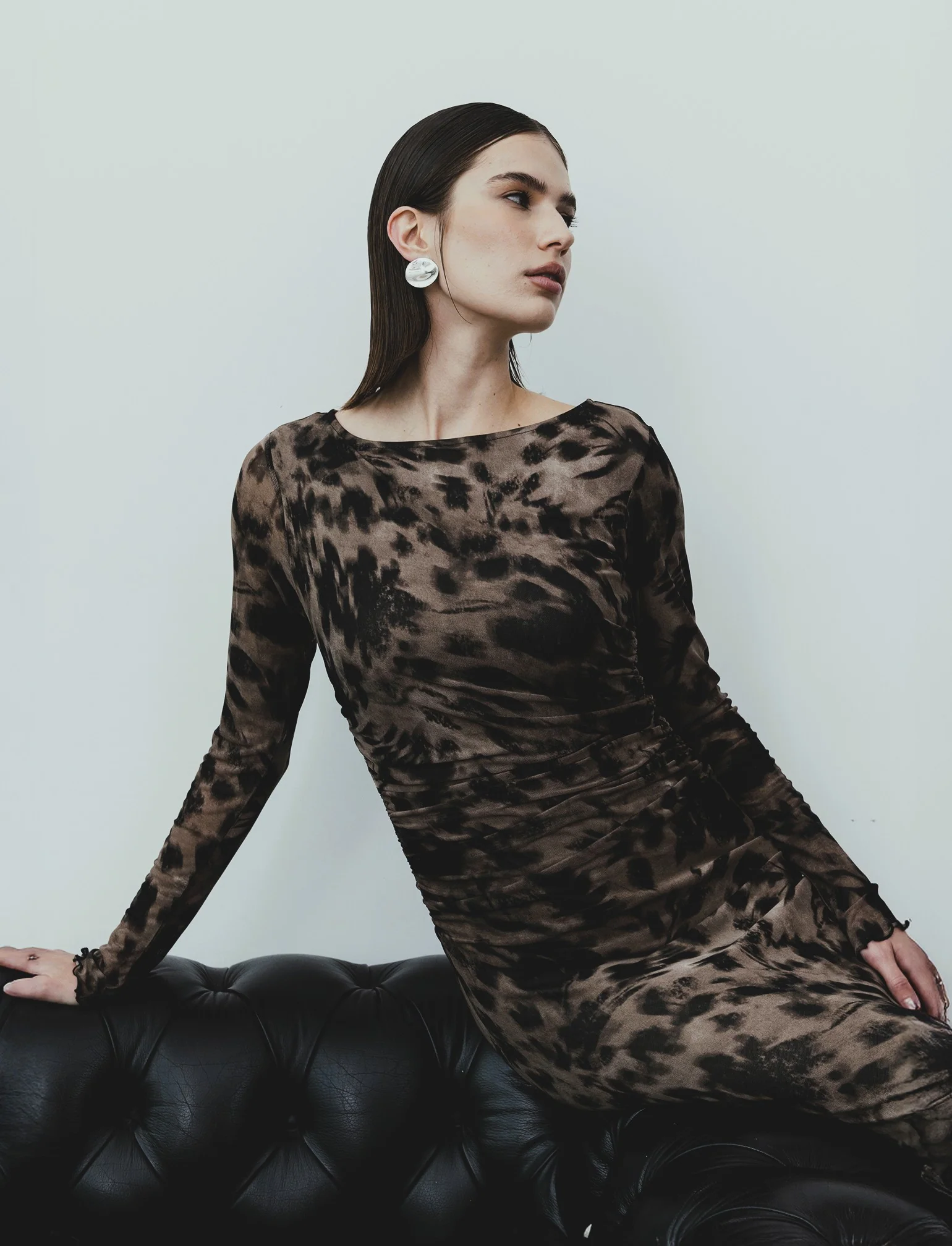 VESTITO LUNGO CON ARRICCIO - var 1 - Image 3