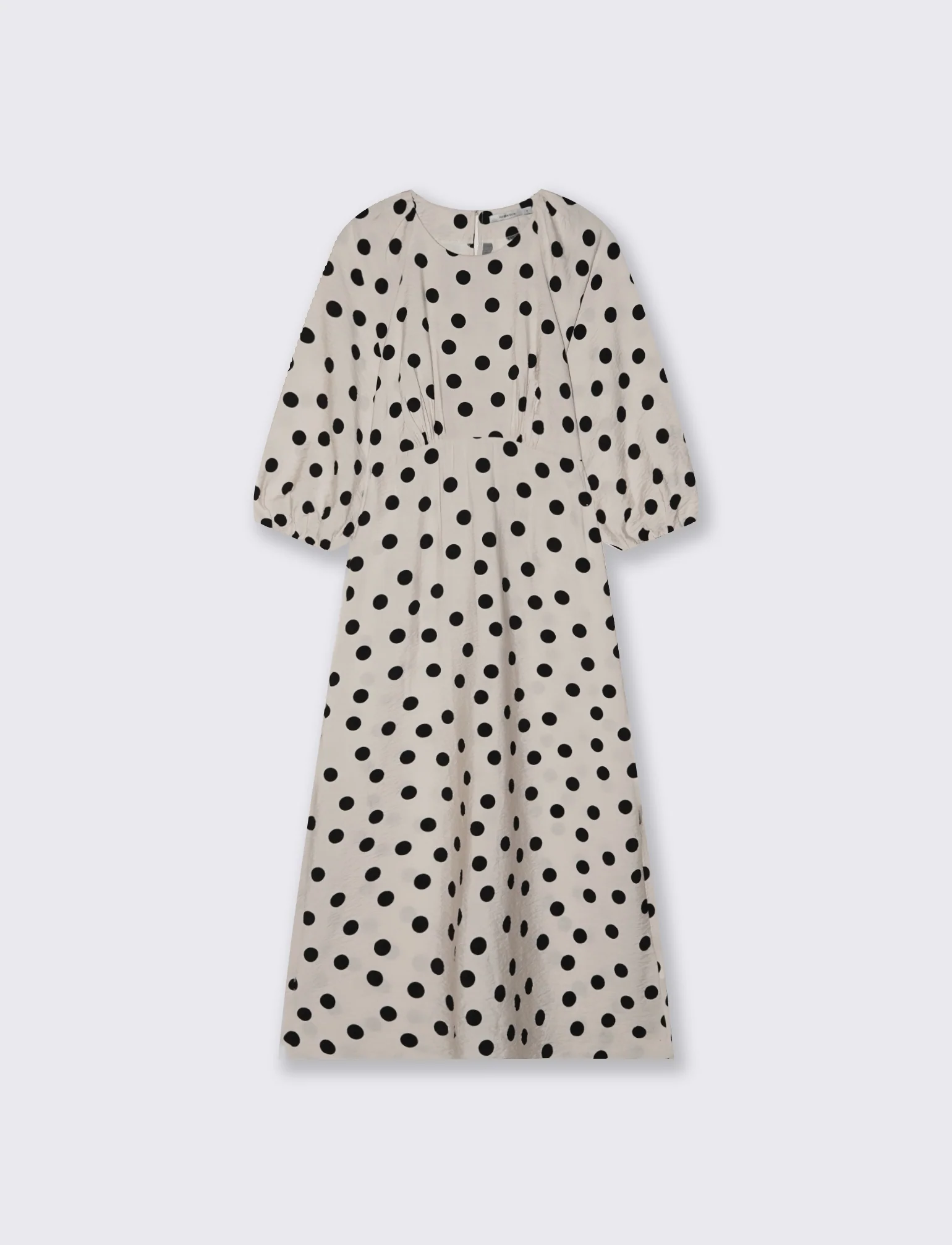 Vestito lungo con maniche e laccetto vita - var 1 - Image 4