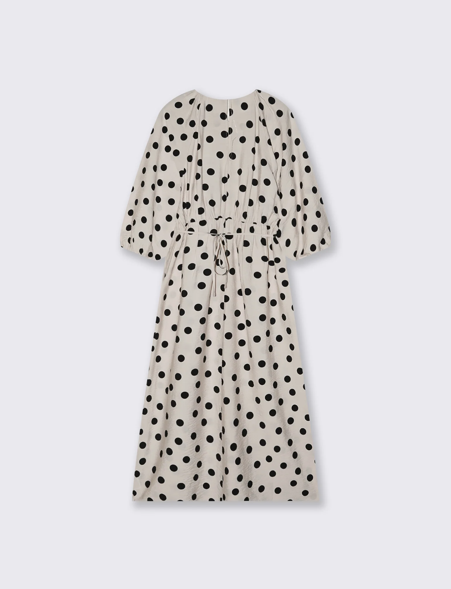 Vestito lungo con maniche e laccetto vita - var 1 - Image 5