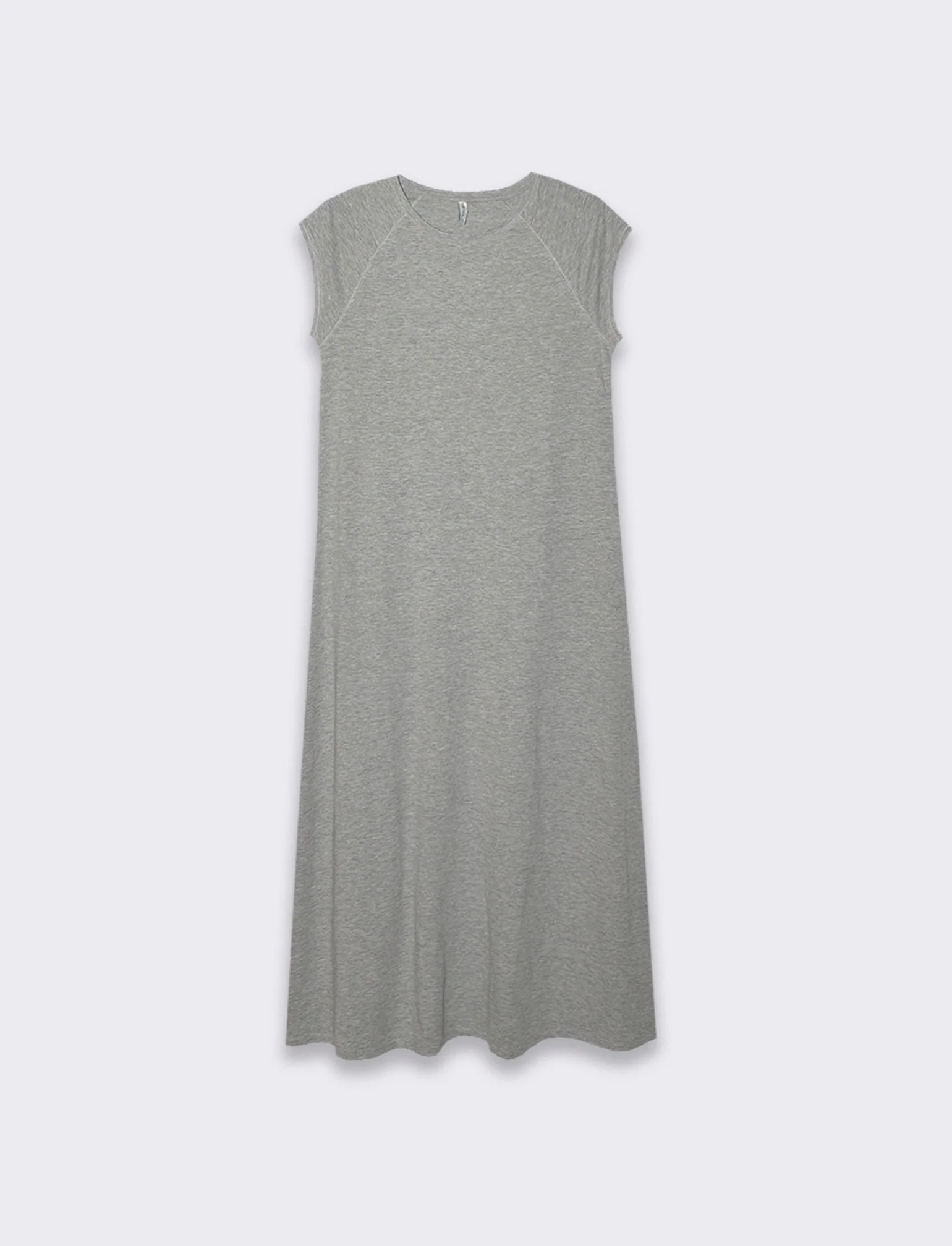 Vestito lungo da donna - Grigio mel. - Image 4