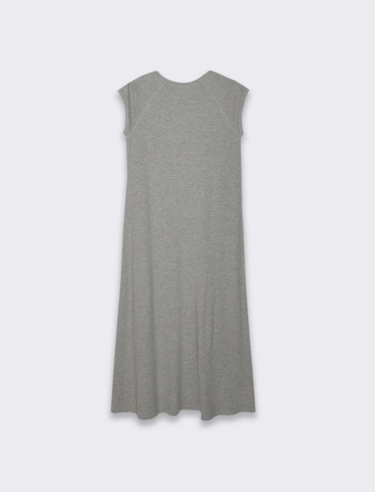Vestito lungo da donna - Grigio mel. - Image 5