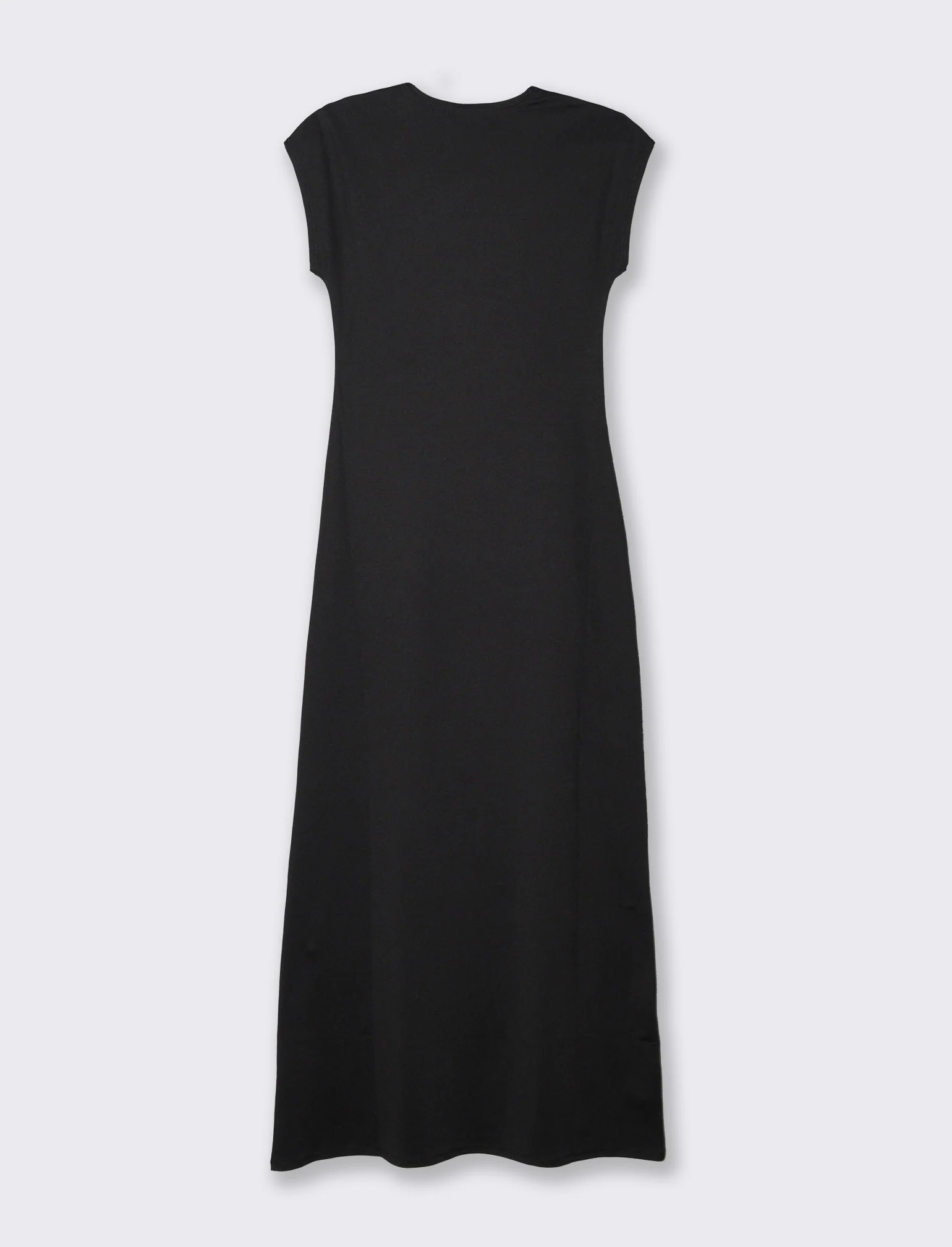 Vestito lungo da donna - Nero - Image 2