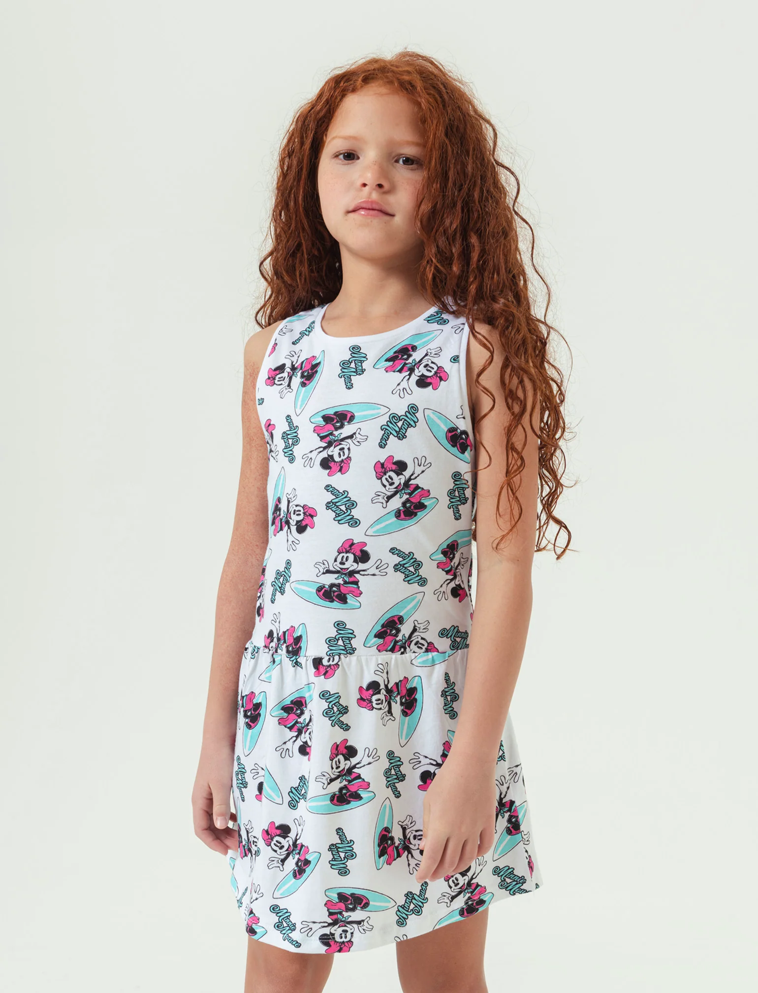 Vestito stampato Disney Minnie da bambina - Fantasia
