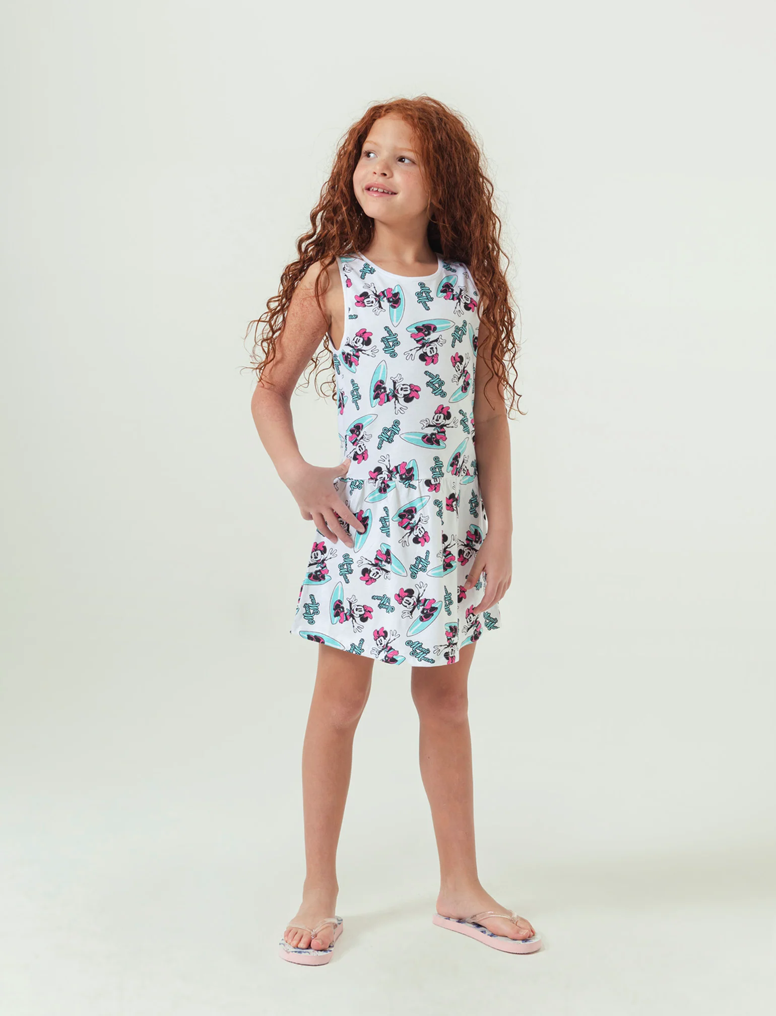 Vestito stampato Disney Minnie da bambina - Fantasia - Image 2