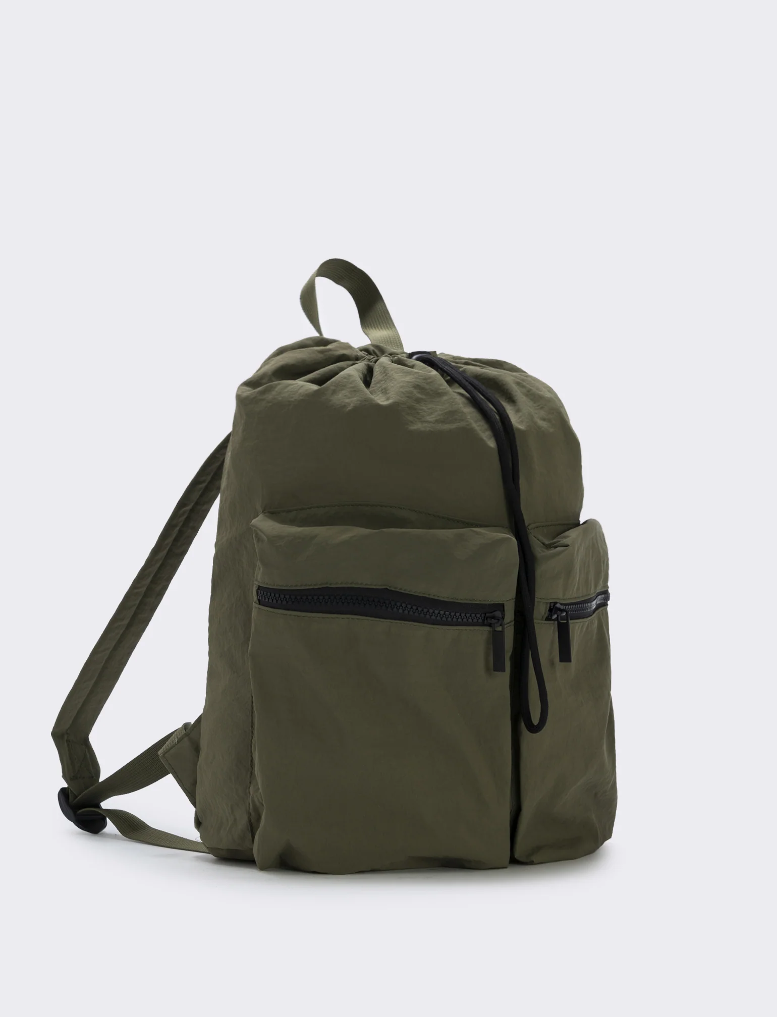 Zainetto nylon con chiusura a coulisse - Ve.milit. - Image 2