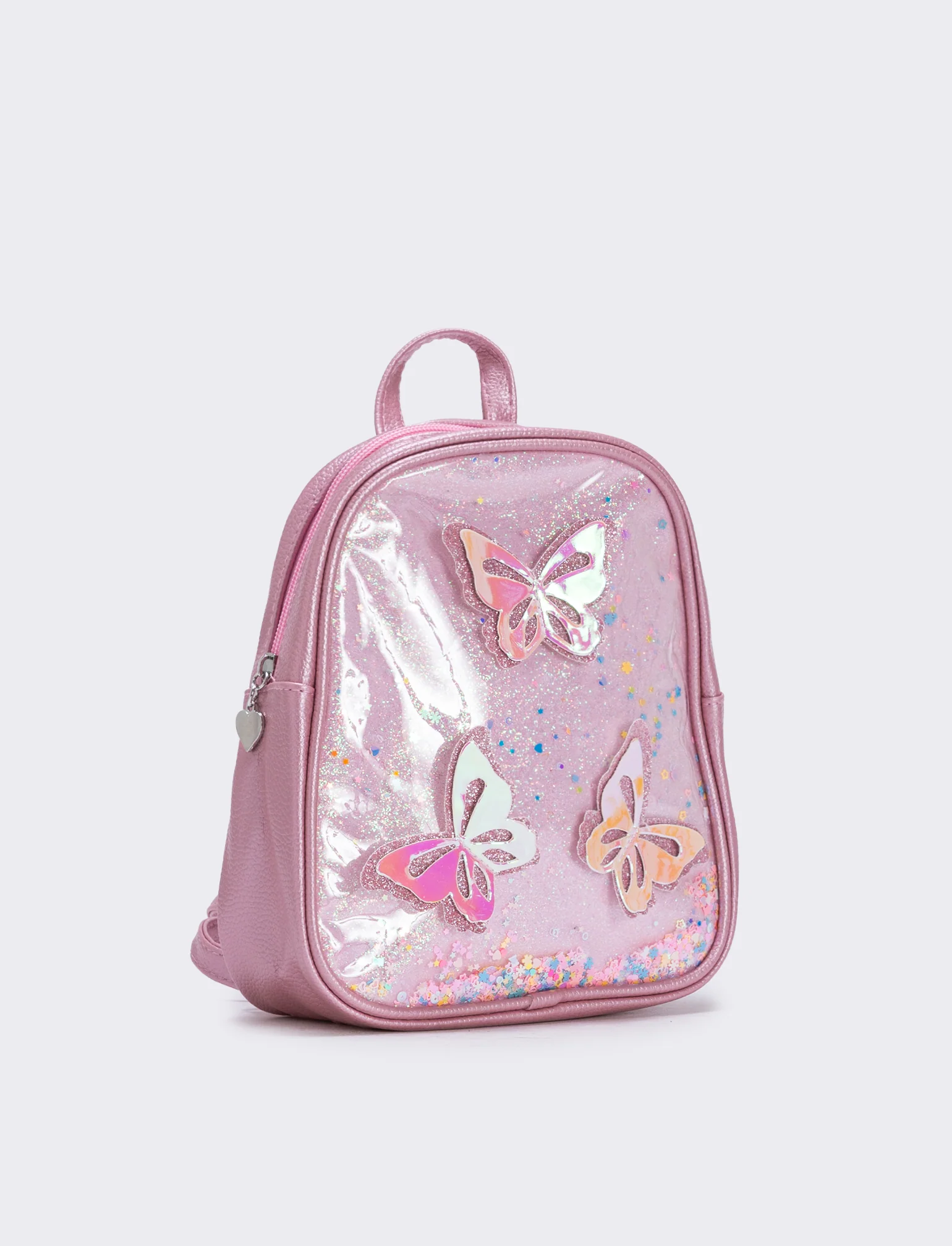 Zaino farfalle per bambina - Rosa - Image 2